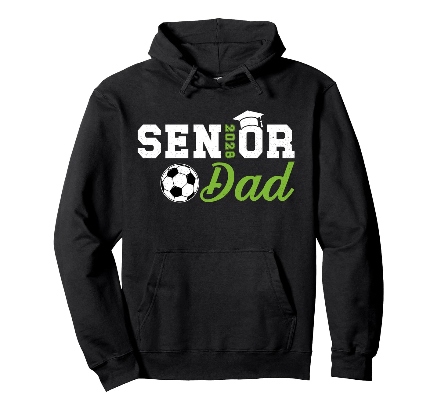 Soccer Senior Dad Senior Soccer Player Dad Hoodie - Unique Graphic Unisex - T-Shirt, Sweatshirt, Hoodie