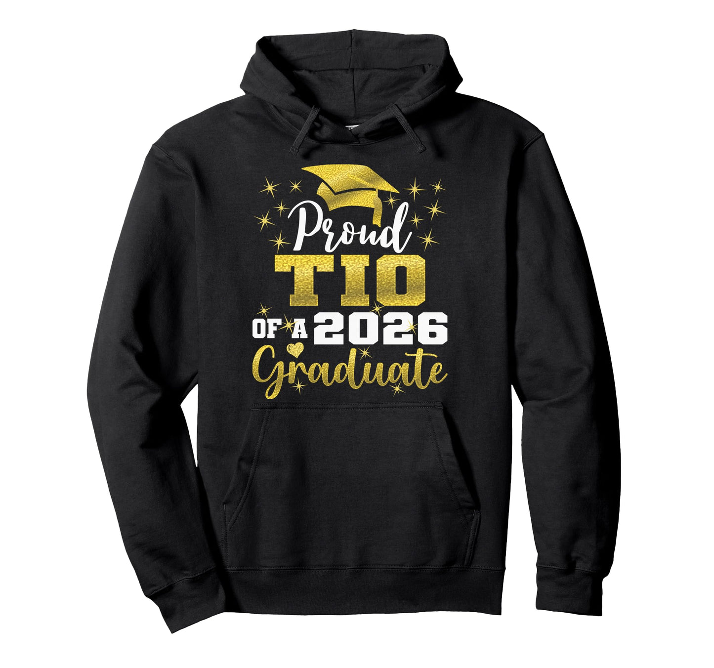Super Proud Tio 2026 Graduate Senior Hoodie - Custom Art Print Men Women - T-Shirt, Sweatshirt, Hoodie