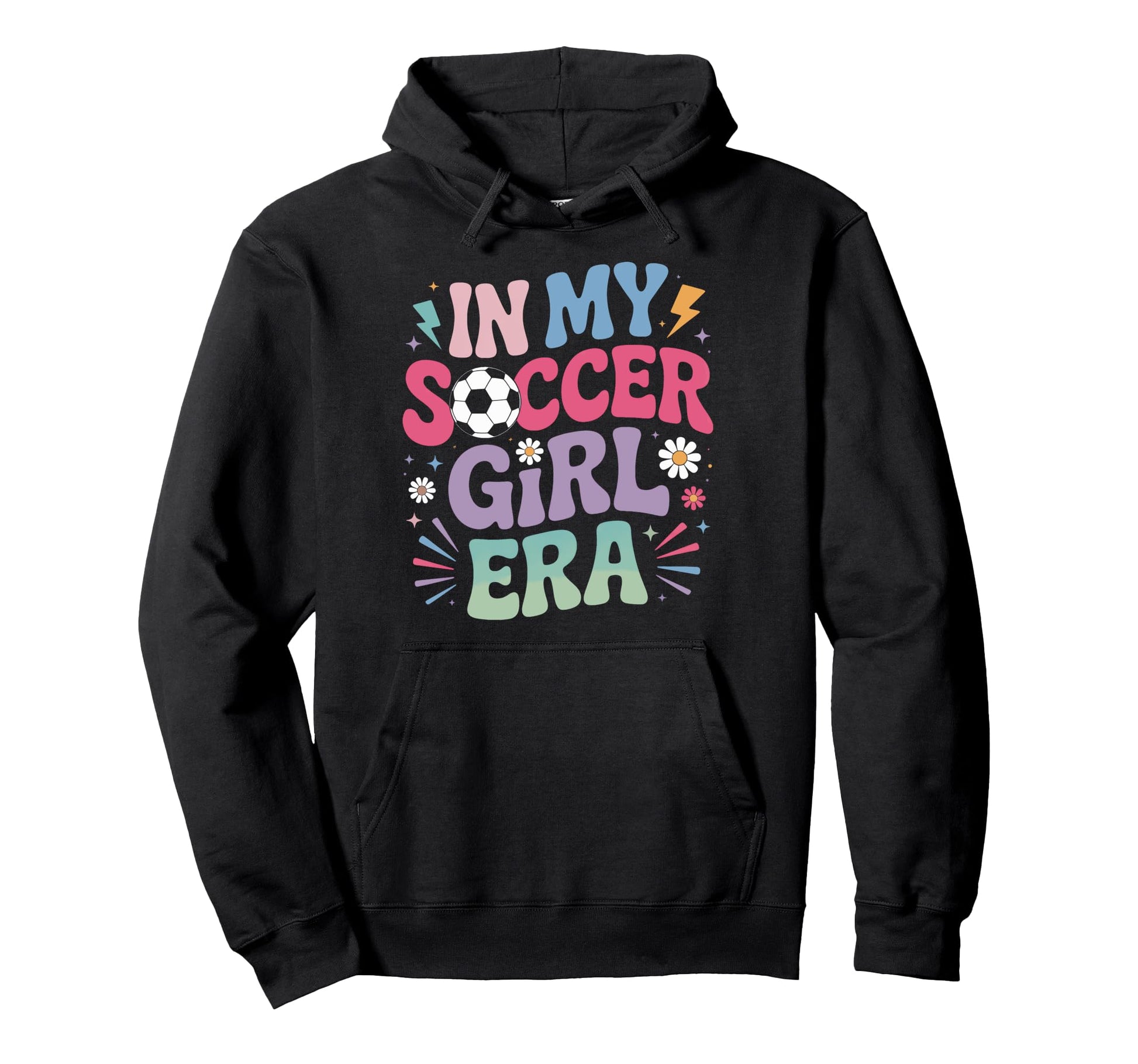 My Soccer Era Feminine Soccer Supporter Hoodie - Unique Graphic for Adults - T-Shirt, Sweatshirt, Hoodie
