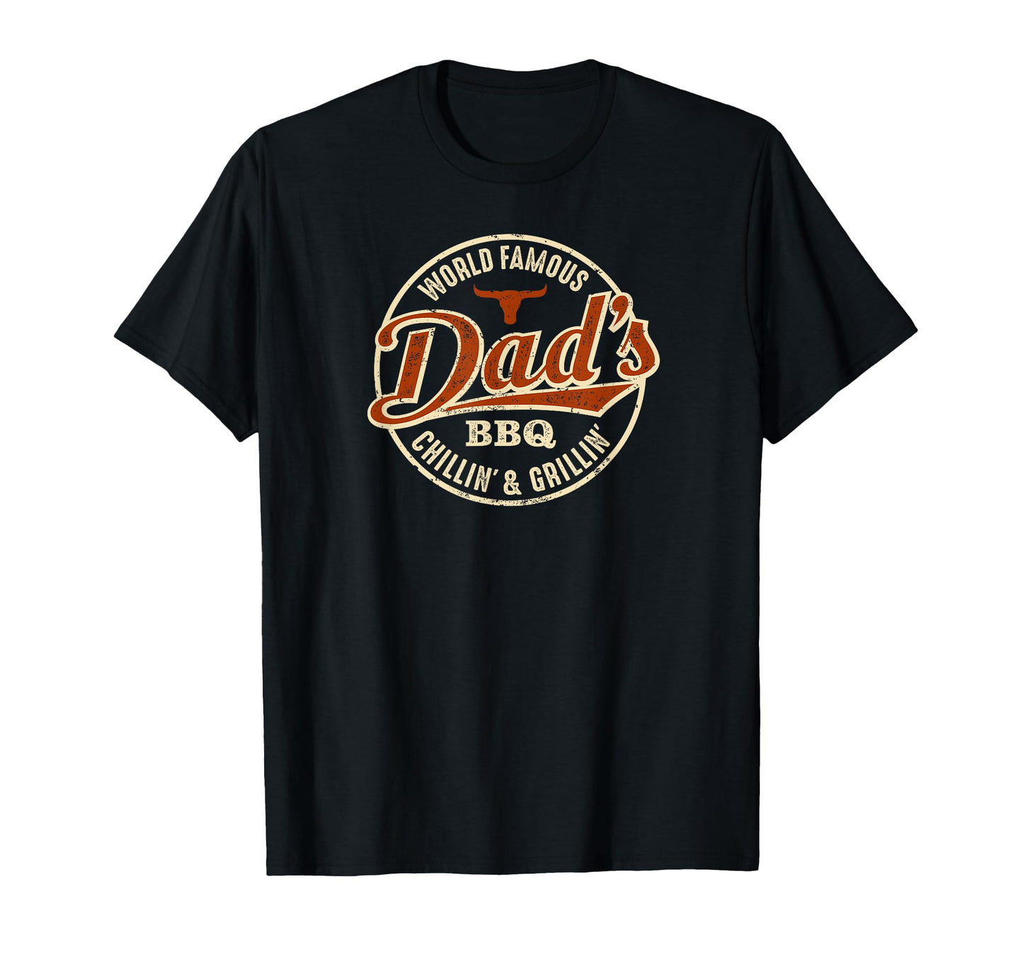 Dads Bbq Chilling And Grilling T-Shirt - Unique Graphic Unisex - T-Shirt, Sweatshirt, Hoodie