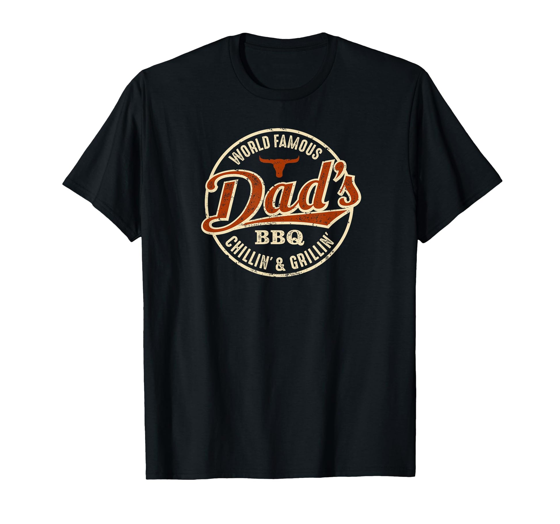Dads Bbq Chilling And Grilling T-Shirt - Unique Graphic Unisex - T-Shirt, Sweatshirt, Hoodie