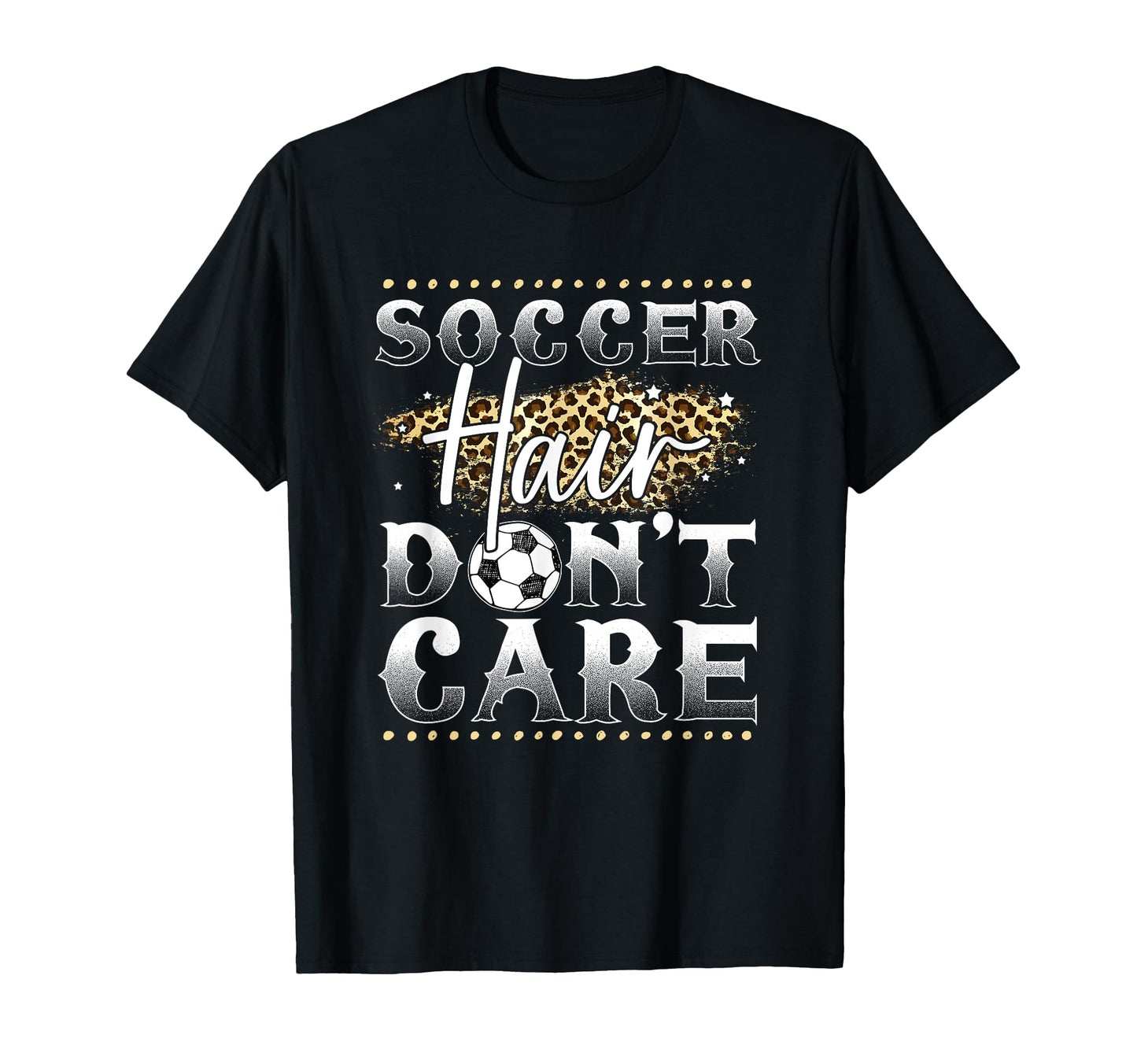 Soccer Leopard Soccer T-Shirt - Trendy Graphic Men Women - T-Shirt, Sweatshirt, Hoodie