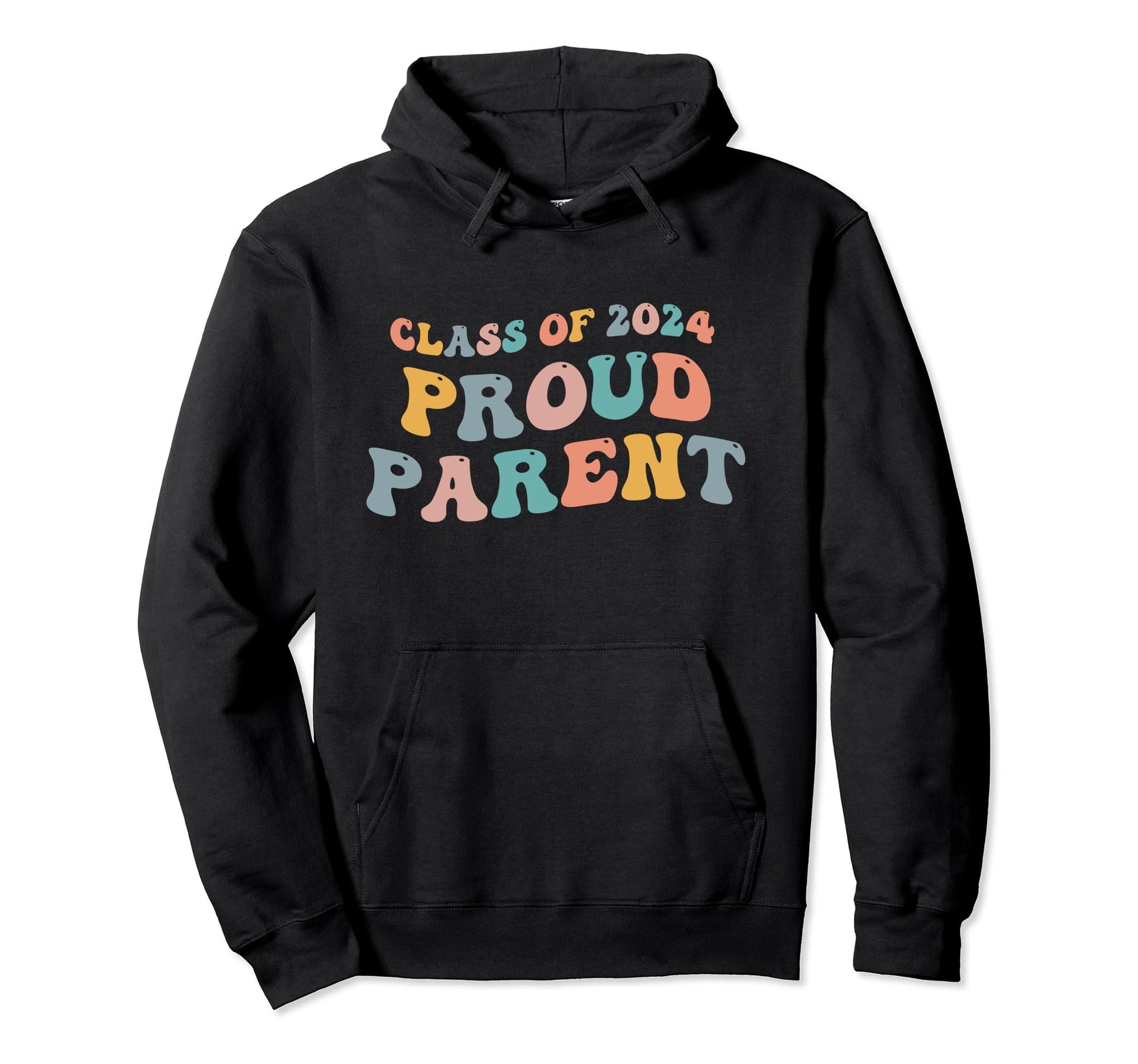 Class 2024 Proud Parent Graduate Family Hoodie - Trendy Graphic for Adults - T-Shirt, Sweatshirt, Hoodie