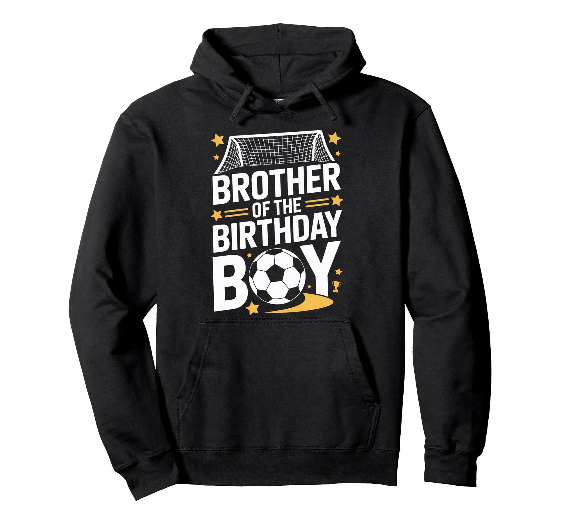 Soccer Player Brother Birthday Hoodie - Trendy Graphic Unisex - T-Shirt, Sweatshirt, Hoodie