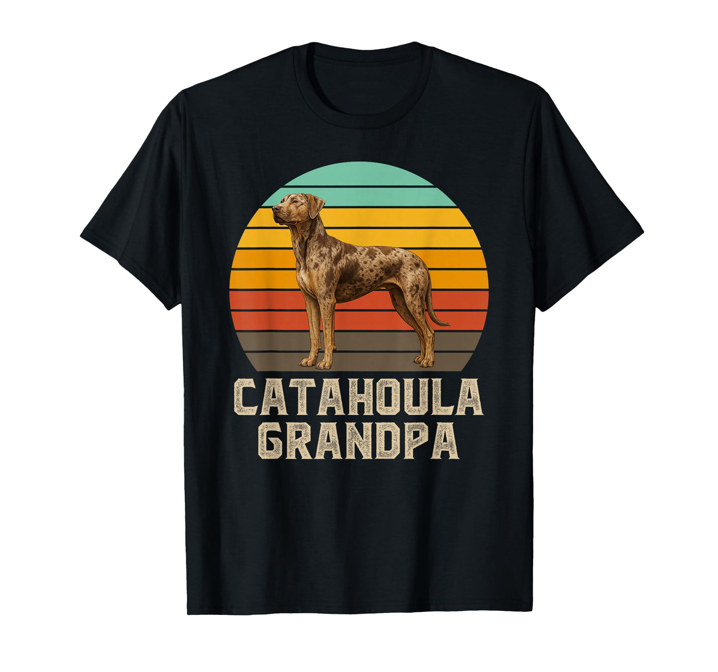 Catahoula Grandpa Catahoula Leopard T-Shirt - Aesthetic Graphic Men Women - T-Shirt, Sweatshirt, Hoodie