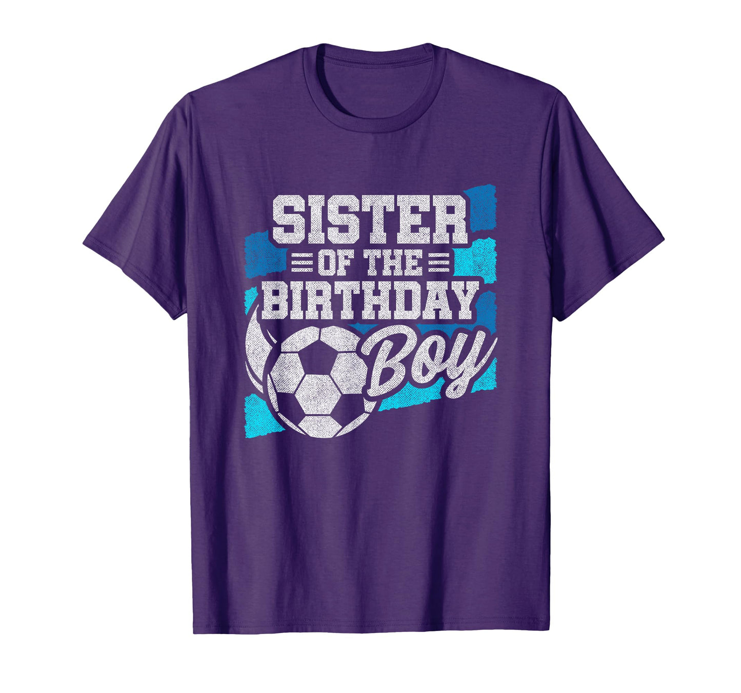 Soccer Birthday Birthday Sister Soccer T-Shirt - Unique Graphic Men Women - T-Shirt, Sweatshirt, Hoodie