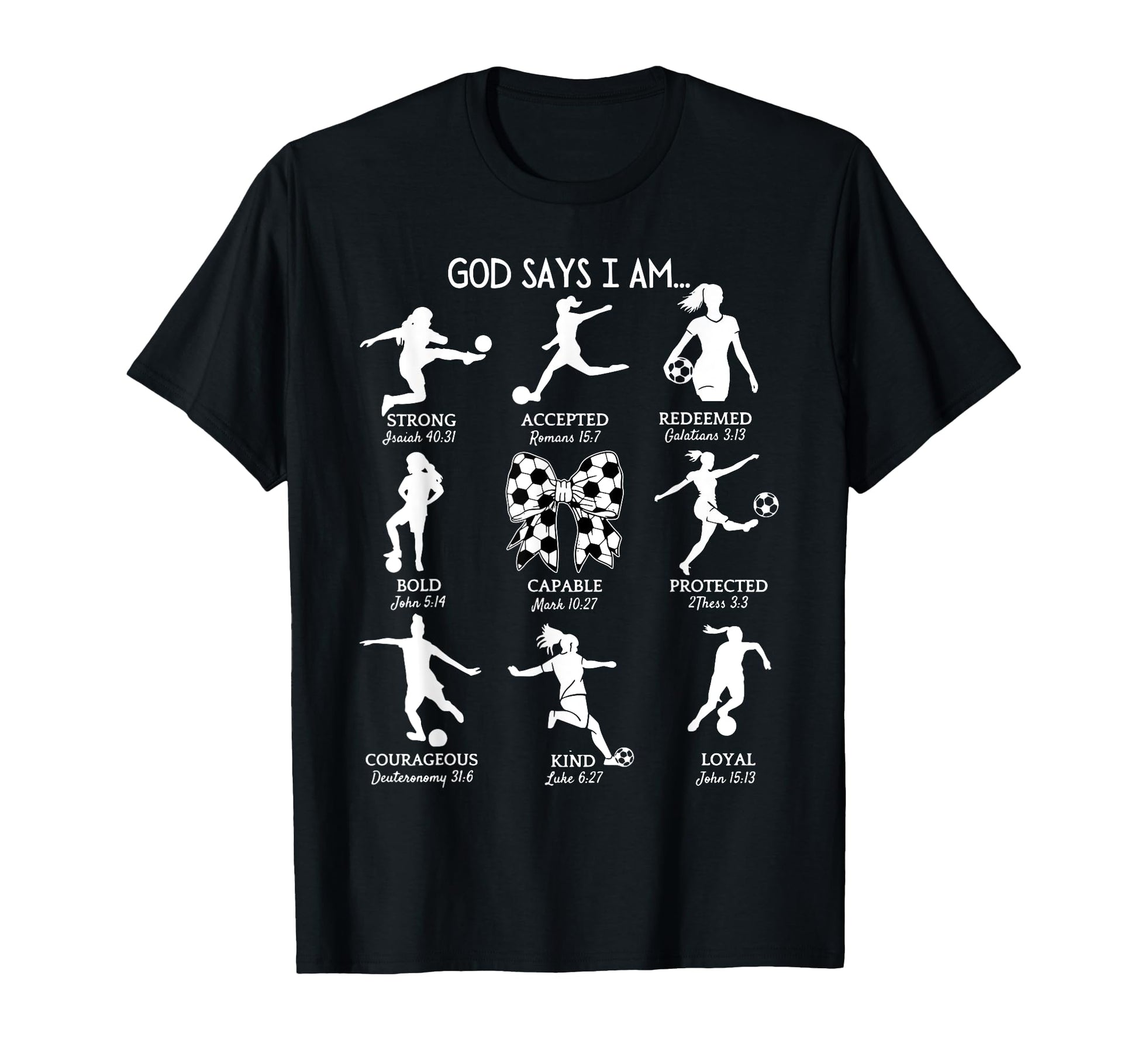 Coquette God Says I Am Bible Verse T-Shirt - Fun Novelty Design for Adults - T-Shirt, Sweatshirt, Hoodie