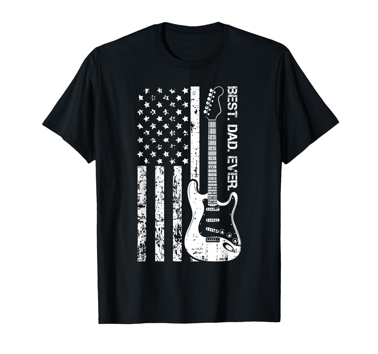 Best Dad Ever Fathers Day Guitar Player T-Shirt - Streetwear Style Unisex - T-Shirt, Sweatshirt, Hoodie