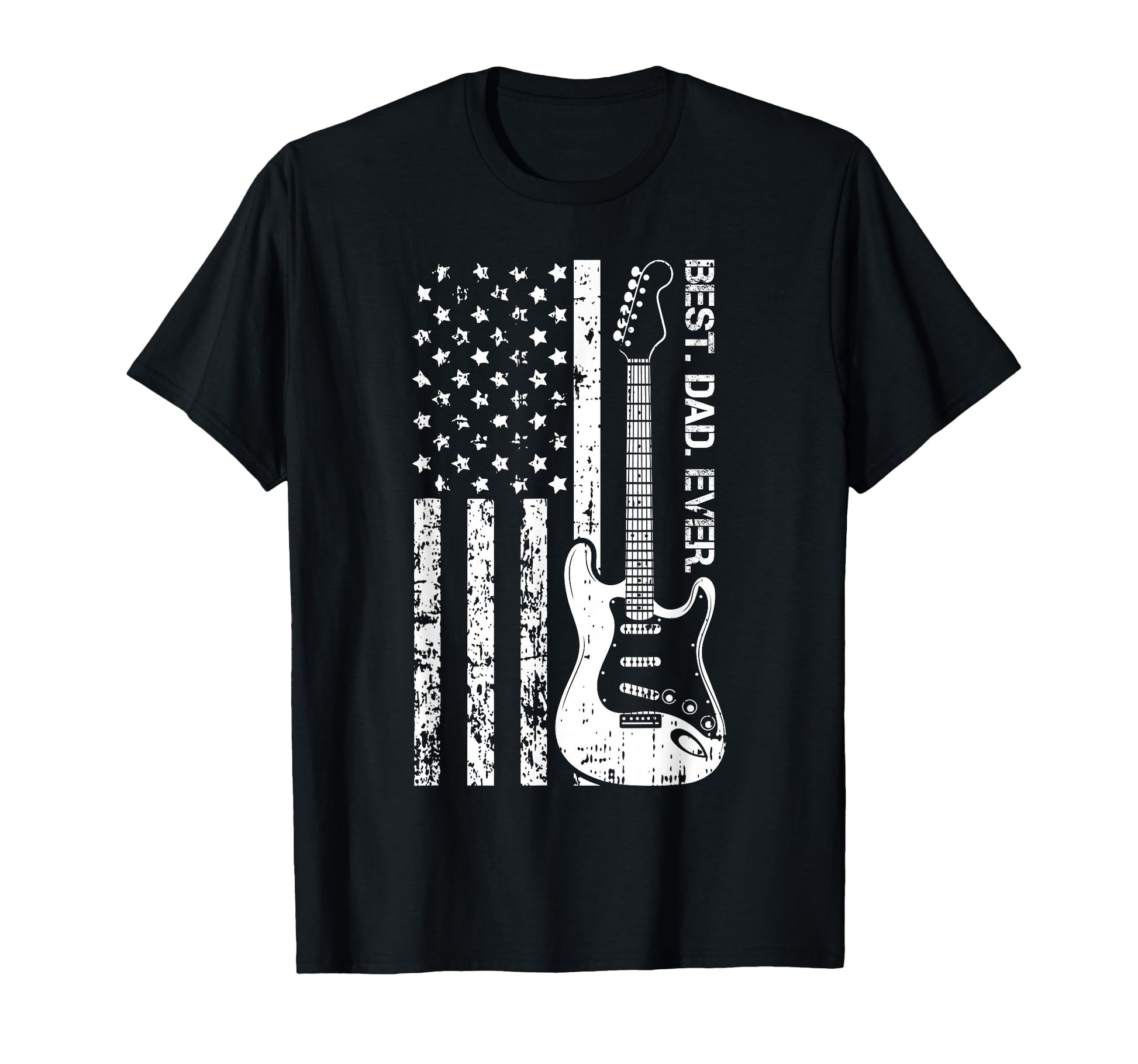 Best Dad Ever Fathers Day Guitar Player T-Shirt - Streetwear Style Unisex - T-Shirt, Sweatshirt, Hoodie