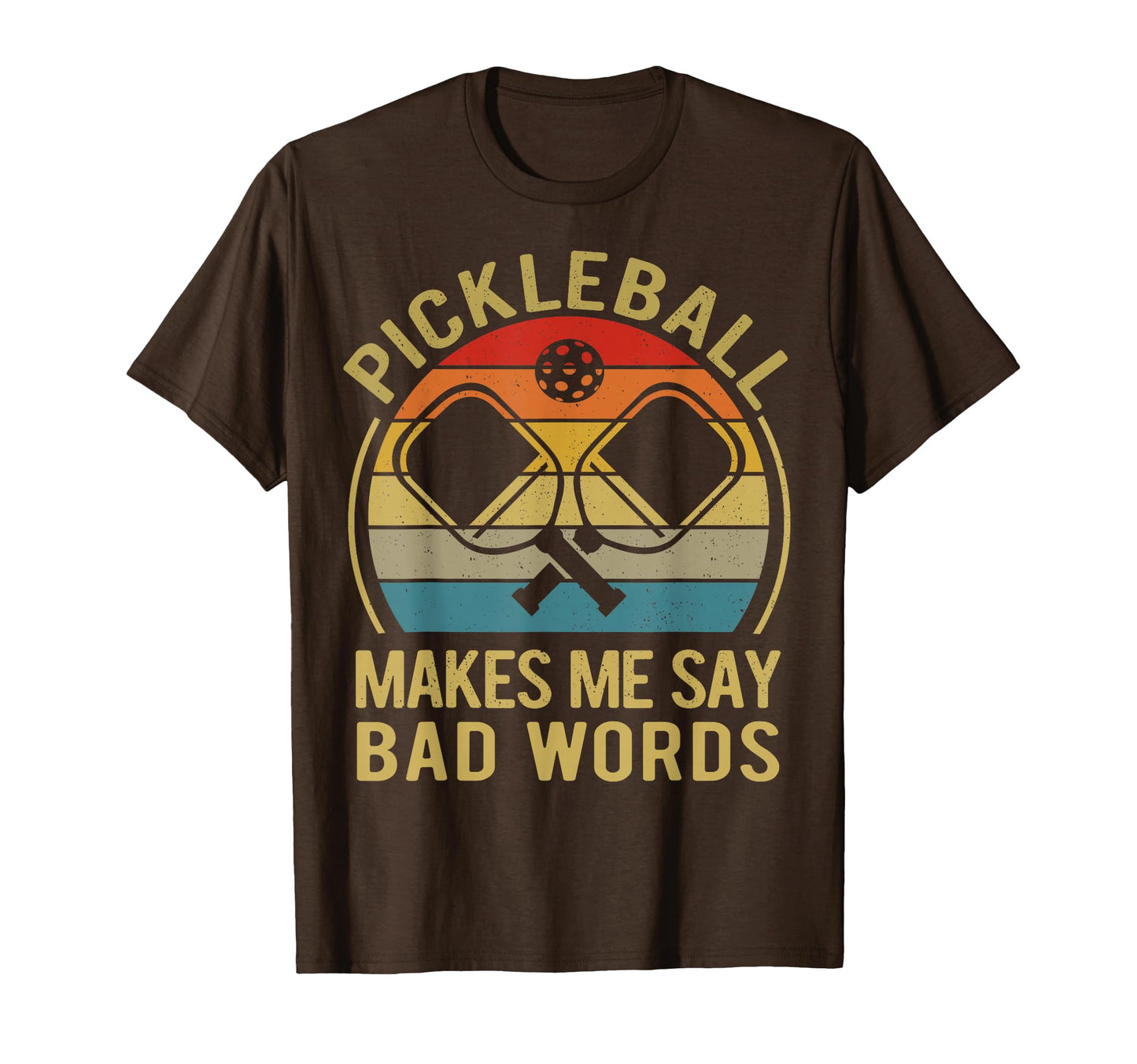 Funny Pickleball Make Me Say Bad Words T-Shirt - Minimalist Print Unisex - T-Shirt, Sweatshirt, Hoodie