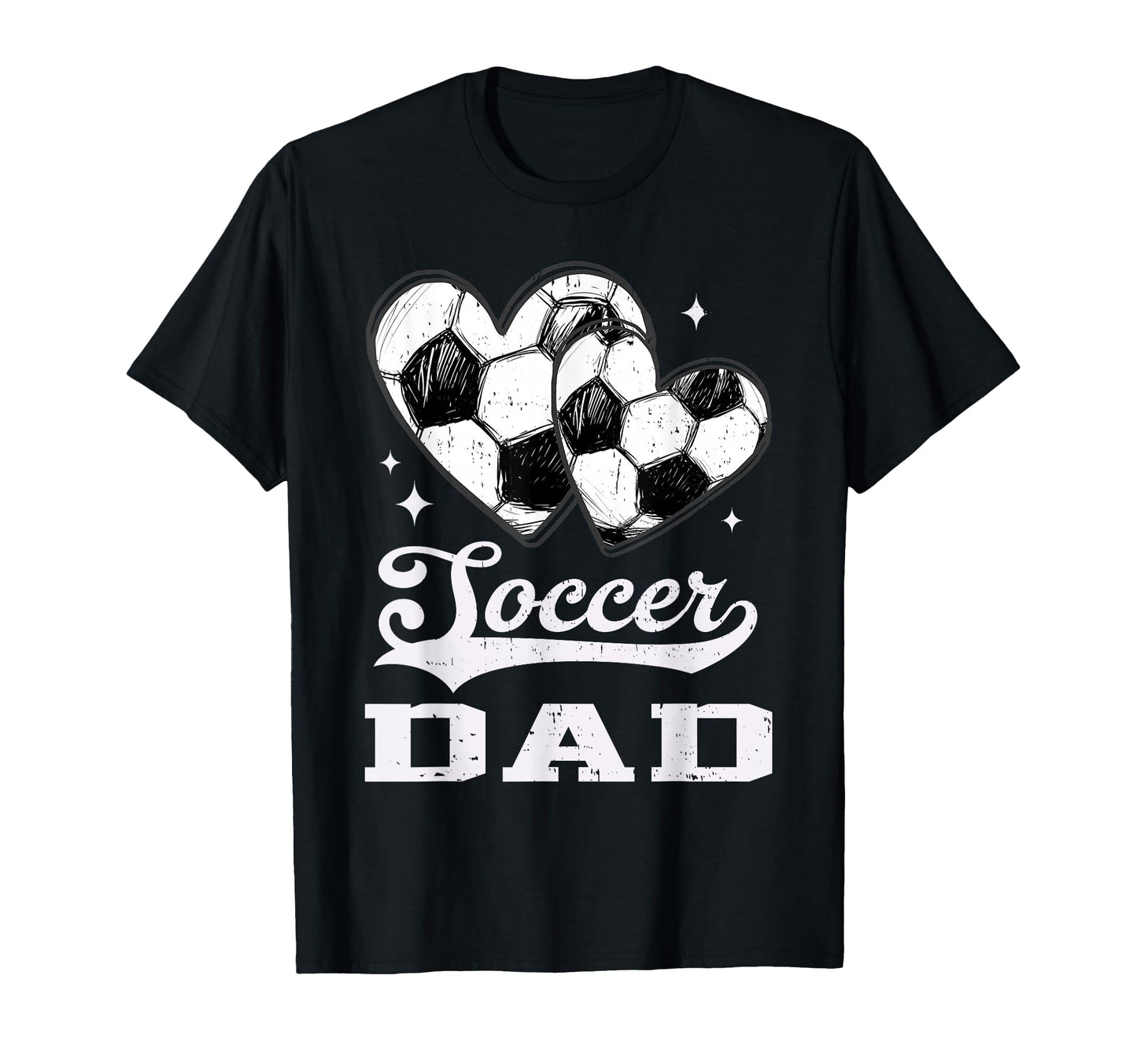 Soccer Heart Dad Soccer Player T-Shirt - Streetwear Style Men Women - T-Shirt, Sweatshirt, Hoodie