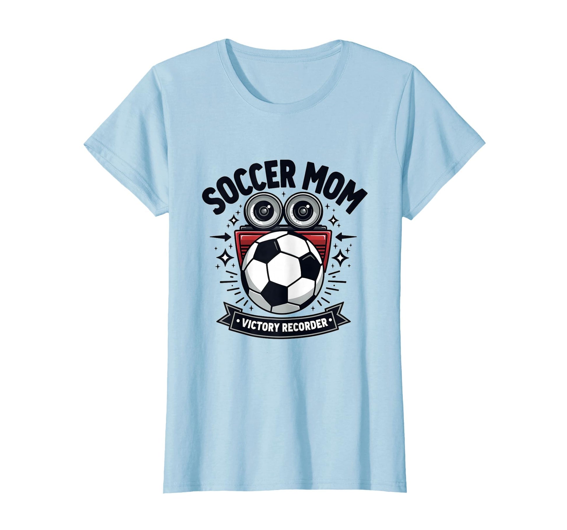 Soccer Mom Victory Recorder Proud Parent T-Shirt - Graphic Print Men Women - T-Shirt, Sweatshirt, Hoodie