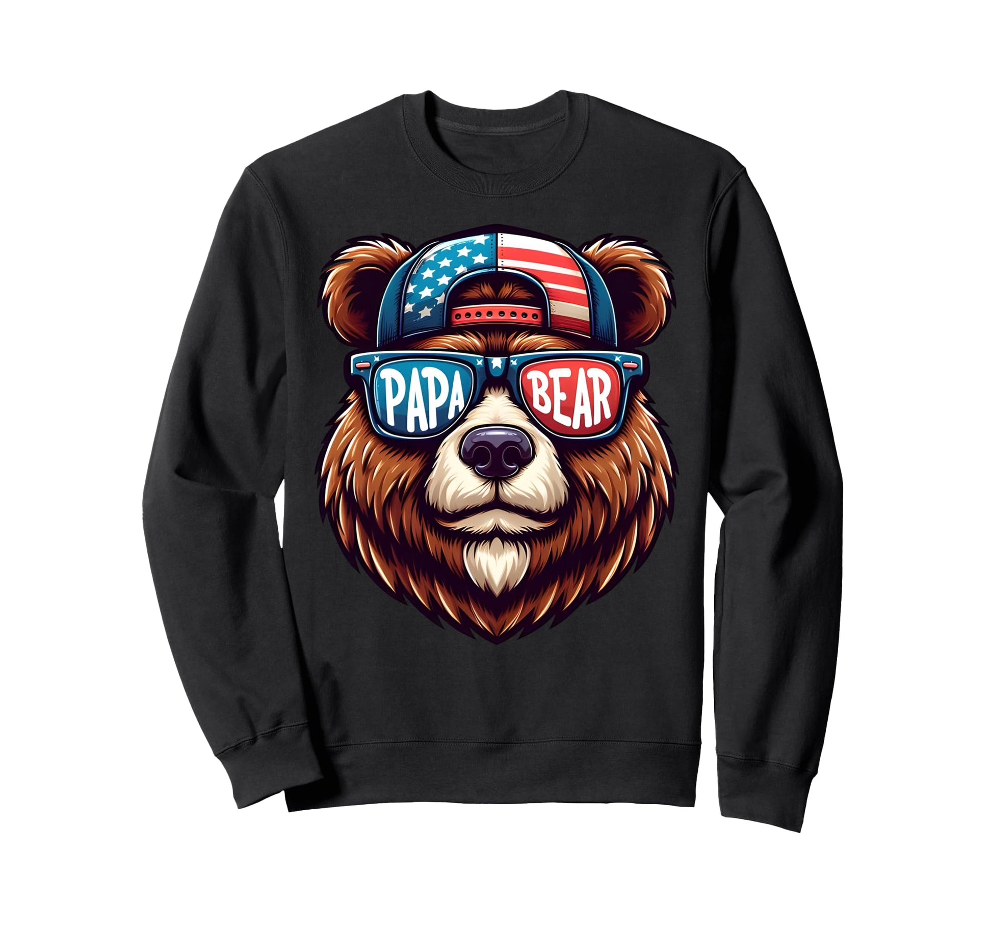 Papa Bear Gifts Funny Birthday Sweatshirt - Fun Novelty Design for Adults - T-Shirt, Sweatshirt, Hoodie