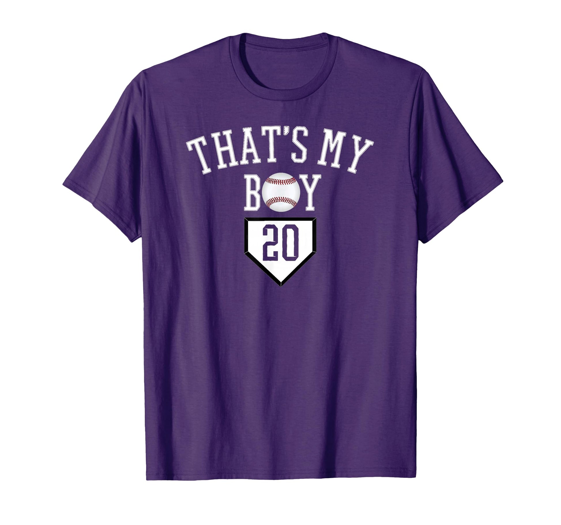 Thats My 20 Baseball Number 20 Jersey T-Shirt - Trendy Graphic Men Women - T-Shirt, Sweatshirt, Hoodie