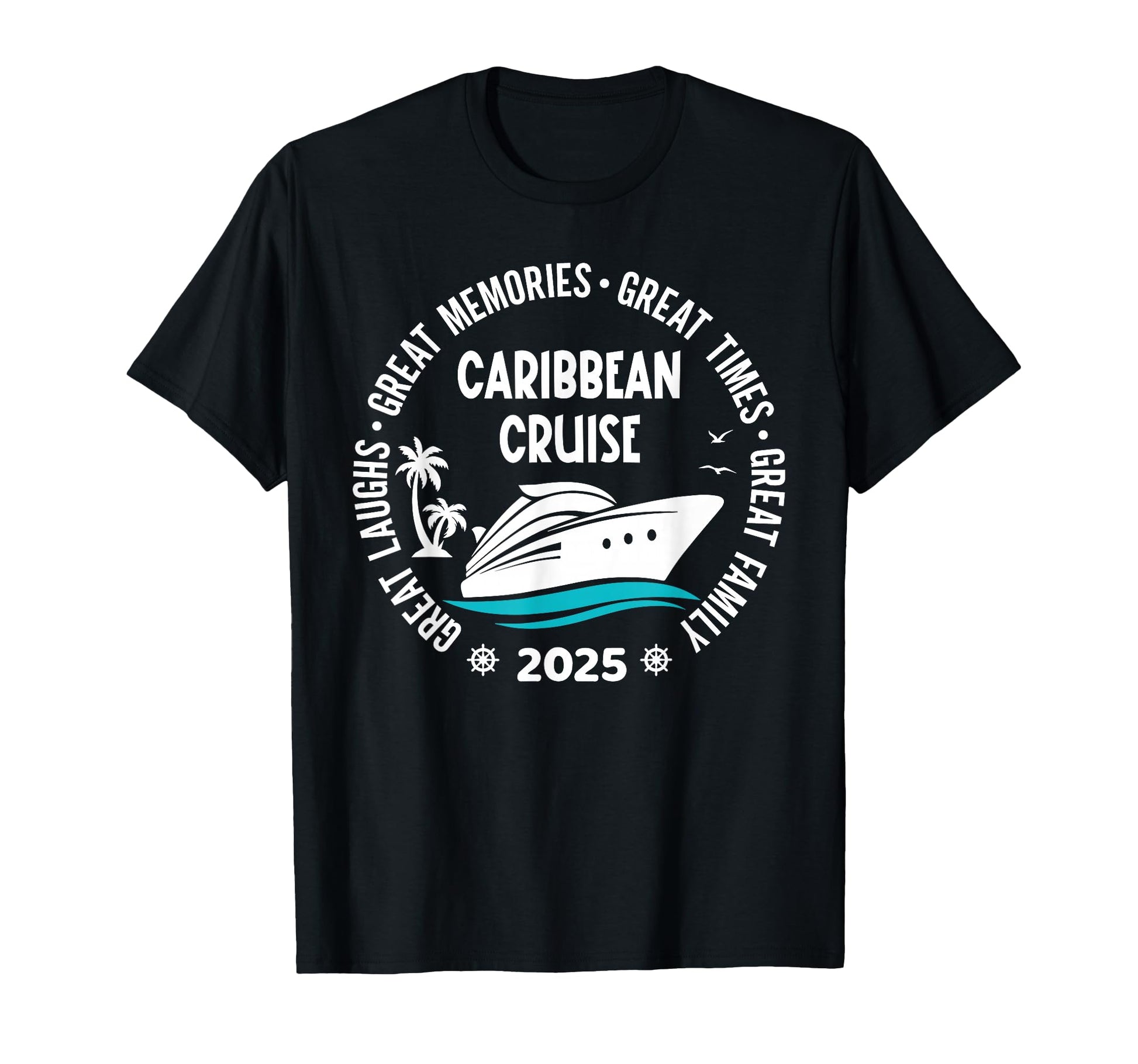 Caribbean Cruise 2025 Vacation Trip T-Shirt - Graphic Print for Adults - T-Shirt, Sweatshirt, Hoodie