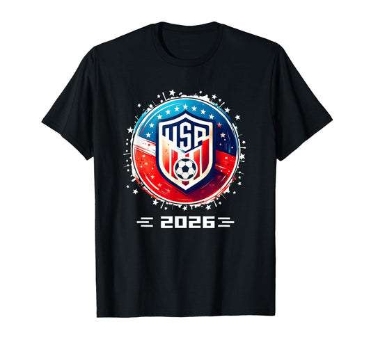 American Flag Soccer Player Teen T-Shirt - Casual Everyday Wear Unisex - T-Shirt, Sweatshirt, Hoodie