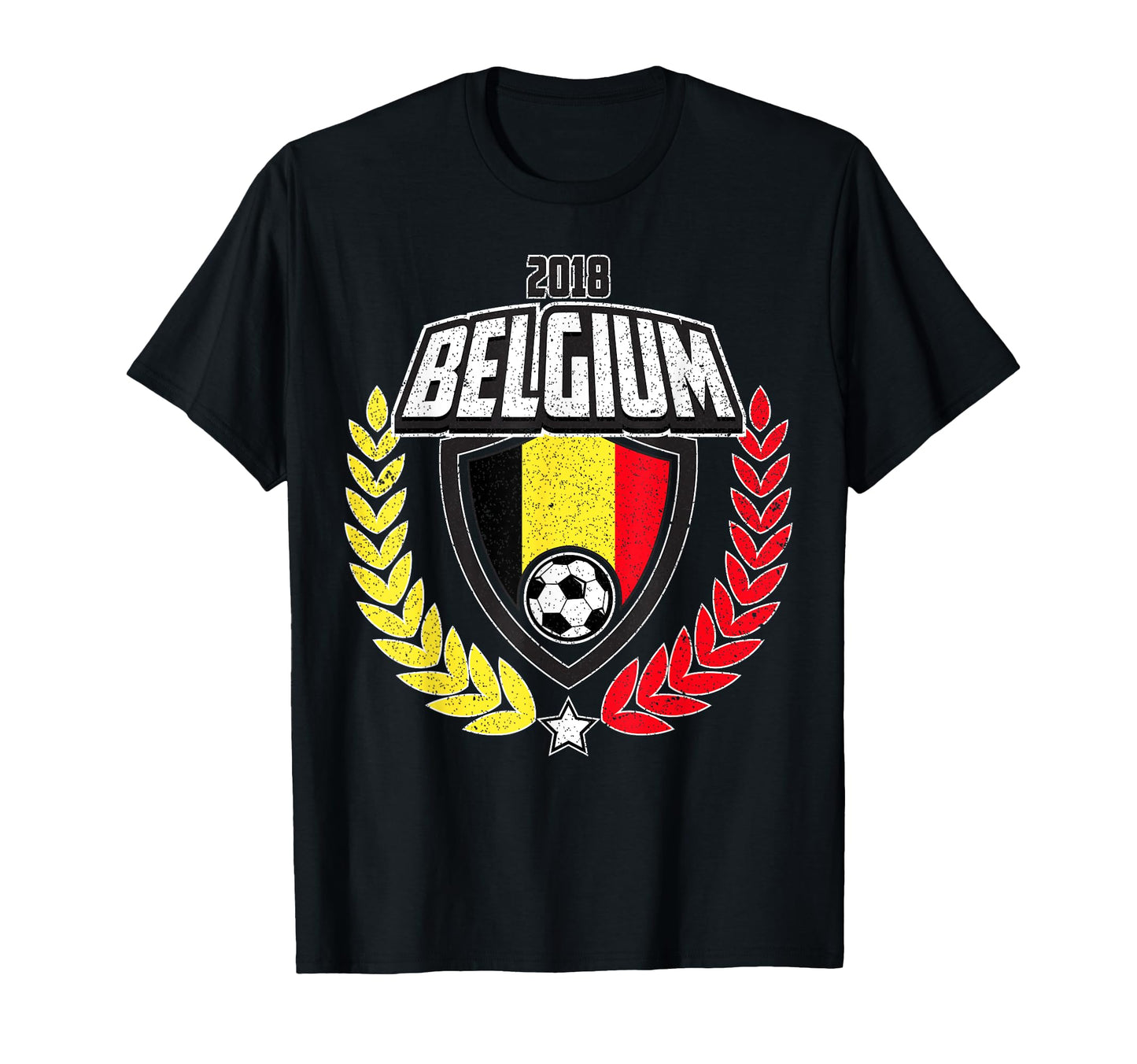 Belgium 2018 Soccer T-Shirt - Casual Everyday Wear for Adults - T-Shirt, Sweatshirt, Hoodie