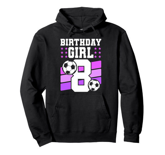 8 Years Old 8Th Birthday Gift Bday Hoodie - Fun Novelty Design Men Women - T-Shirt, Sweatshirt, Hoodie