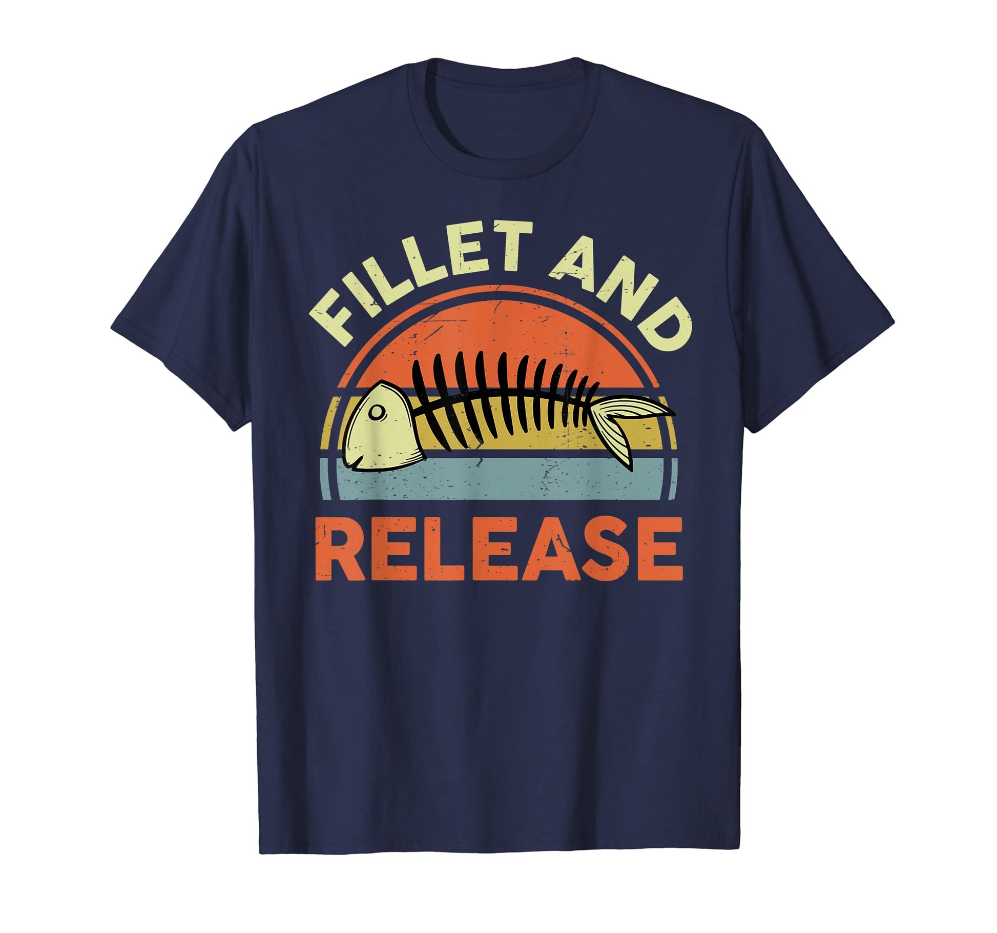 Mens Fisher Fillet And Release Bass T-Shirt - Custom Art Print Unisex - T-Shirt, Sweatshirt, Hoodie