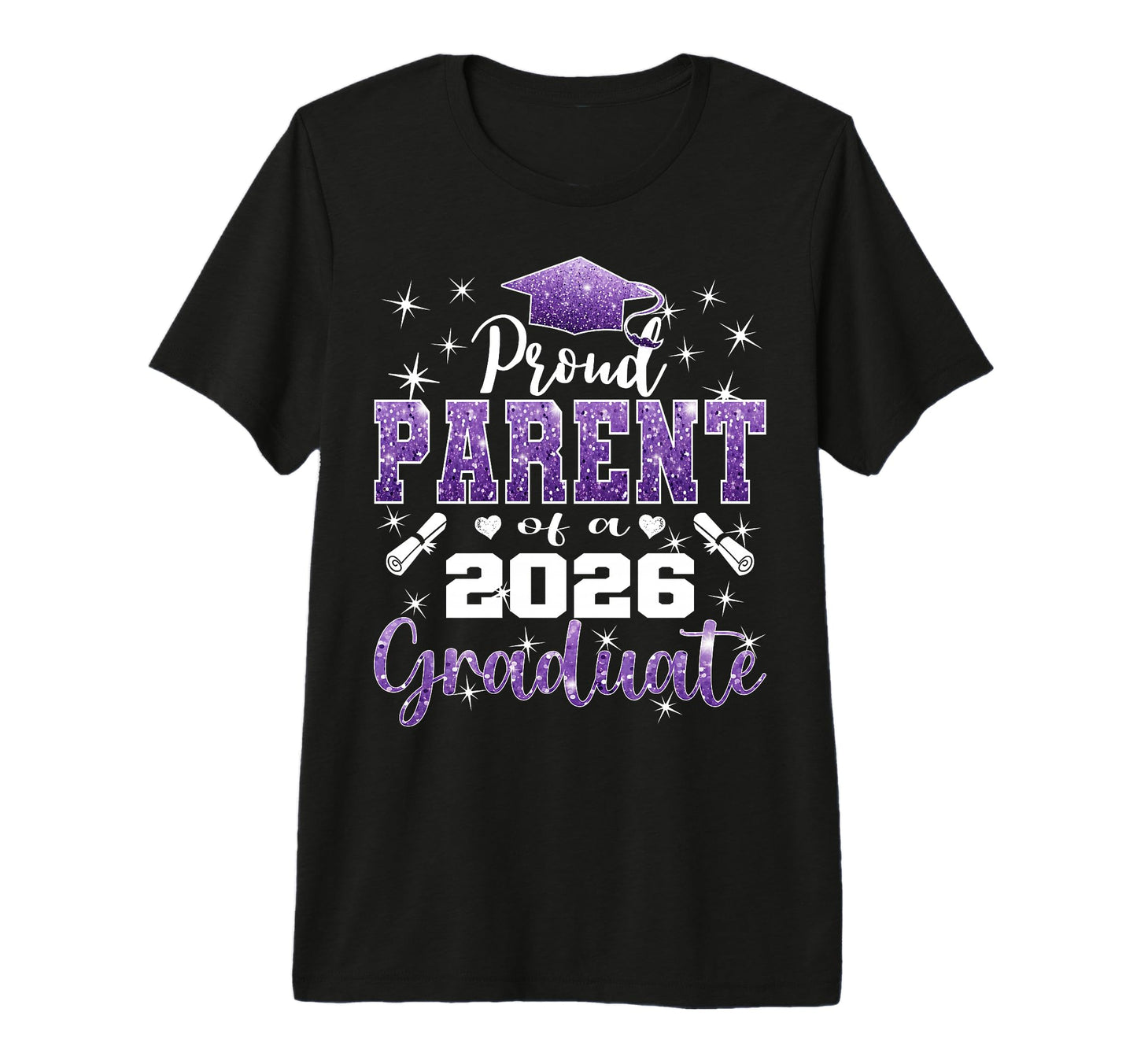 Super Proud Parent 2026 Graduate Senior T-Shirt - Aesthetic Graphic Unisex - T-Shirt, Sweatshirt, Hoodie