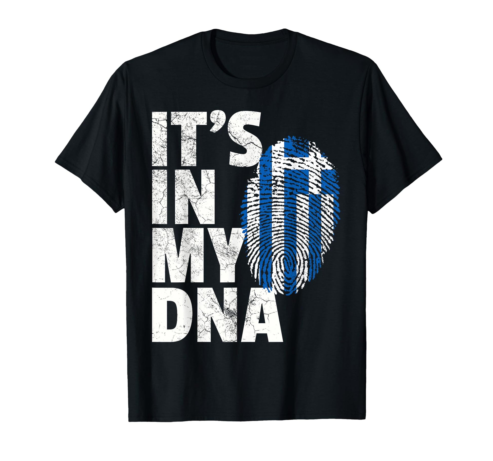 Its My Dna Greece Greek Flag T-Shirt - Aesthetic Graphic Men Women - T-Shirt, Sweatshirt, Hoodie