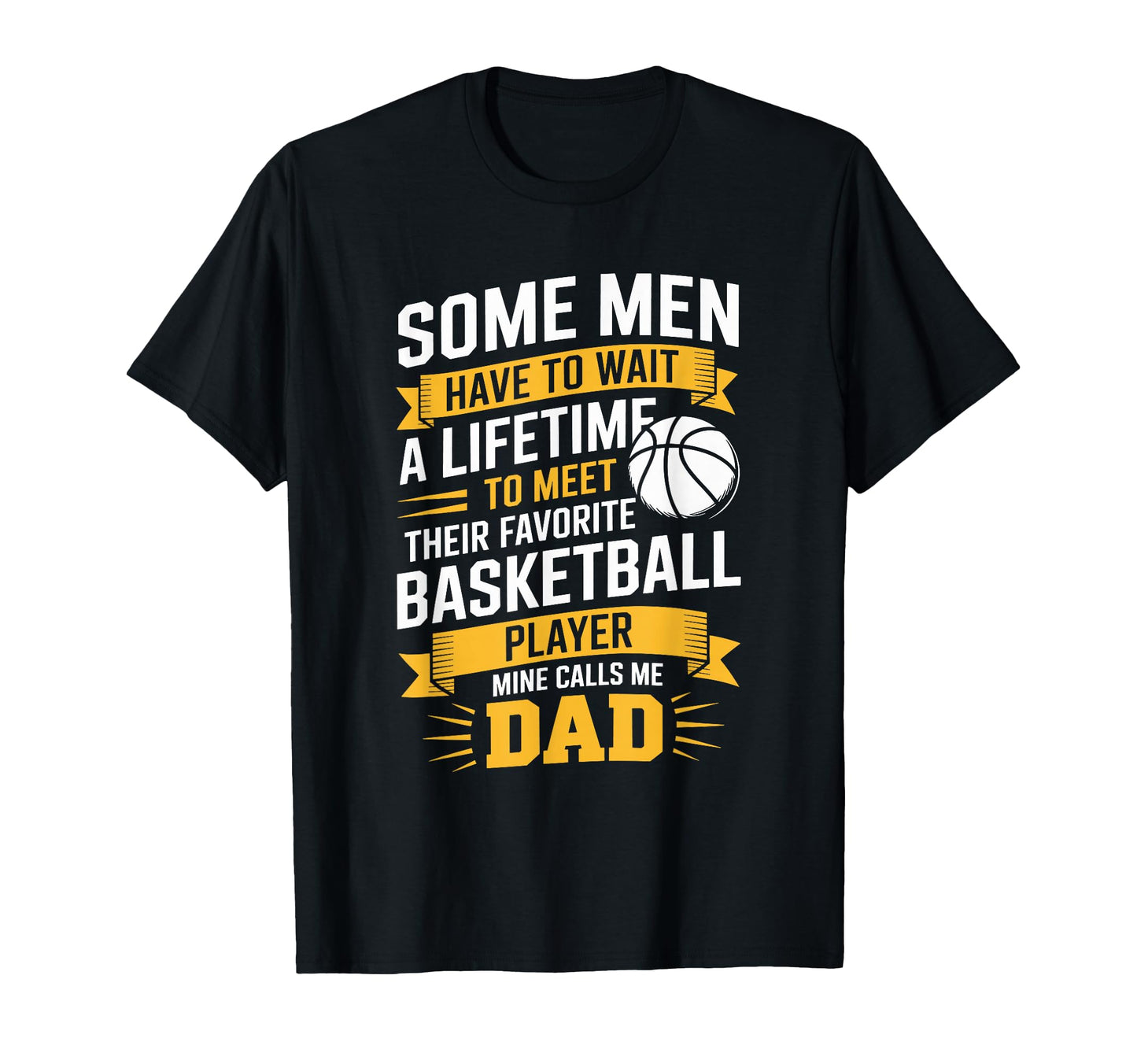 Proud Basketball Player Father And Dad T-Shirt - Minimalist Print Unisex - T-Shirt, Sweatshirt, Hoodie