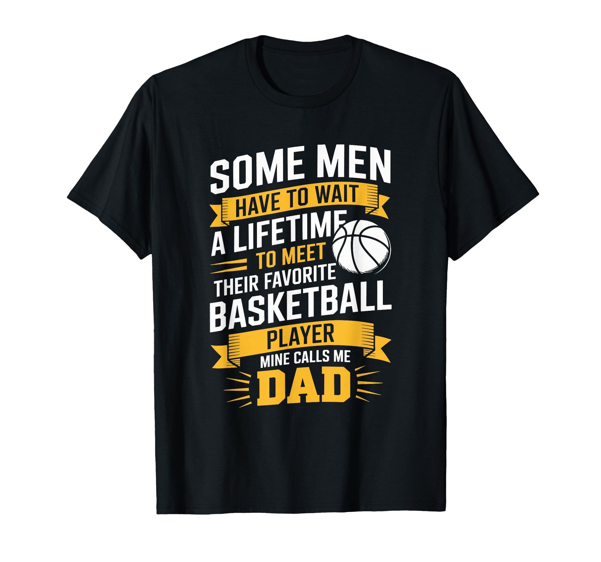 Proud Basketball Player Father And Dad T-Shirt - Minimalist Print Unisex - T-Shirt, Sweatshirt, Hoodie