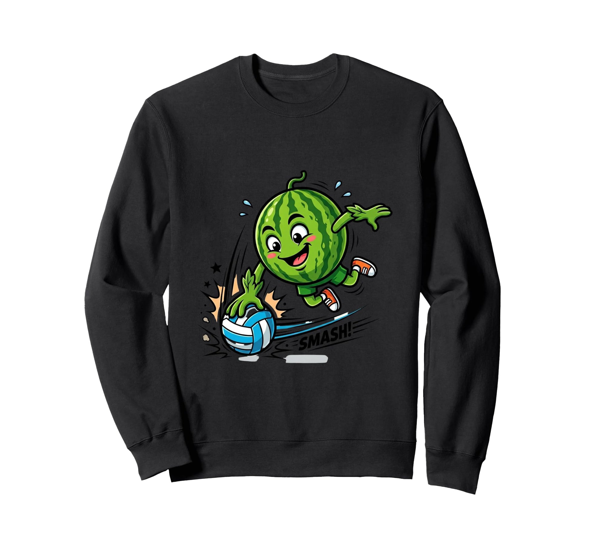 Watermelon Soccer Player Number Sweatshirt - Fun Novelty Design Men Women - T-Shirt, Sweatshirt, Hoodie