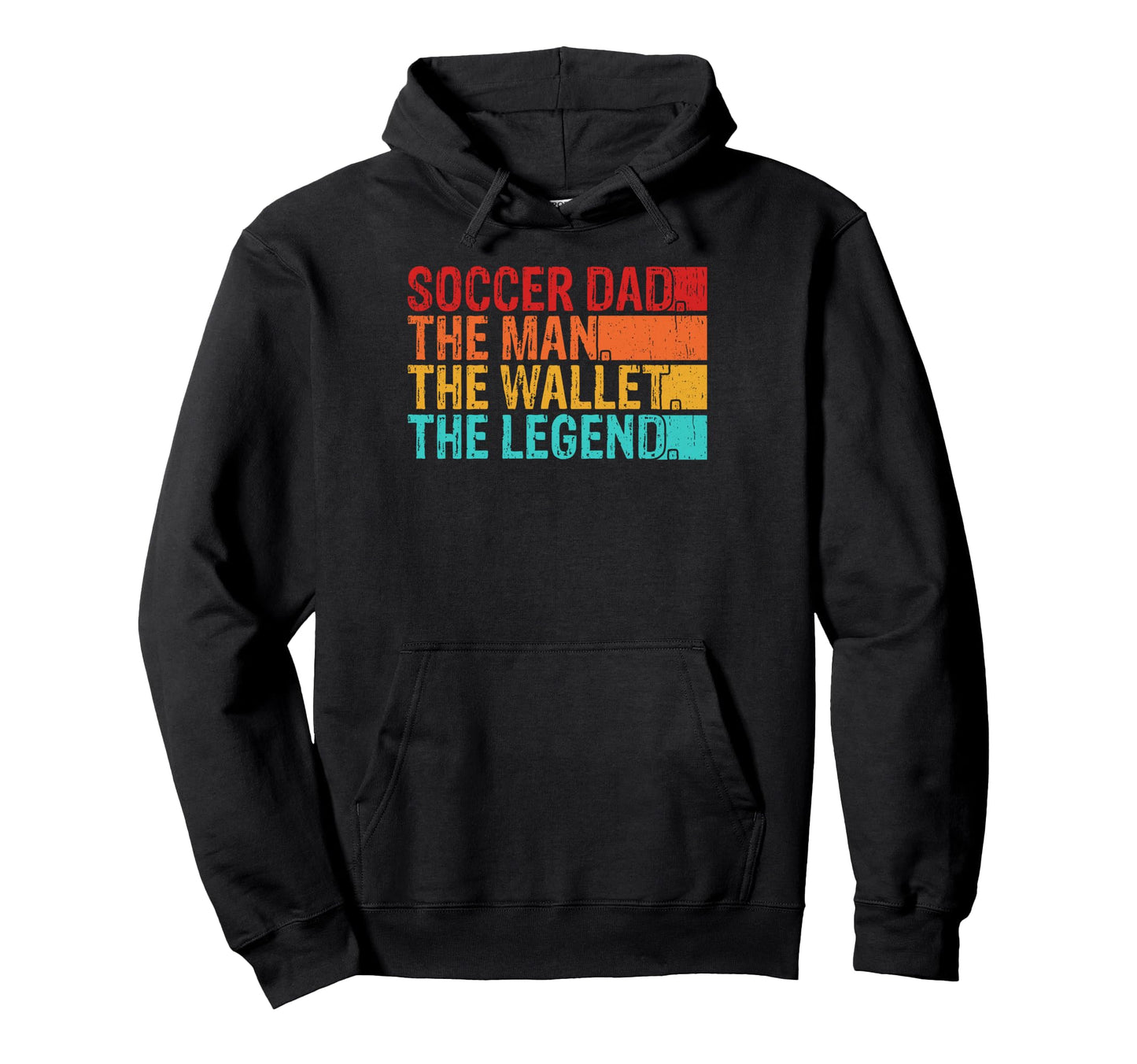 Soccer Dad Wallet Legend Hoodie - Minimalist Print Unisex - T-Shirt, Sweatshirt, Hoodie