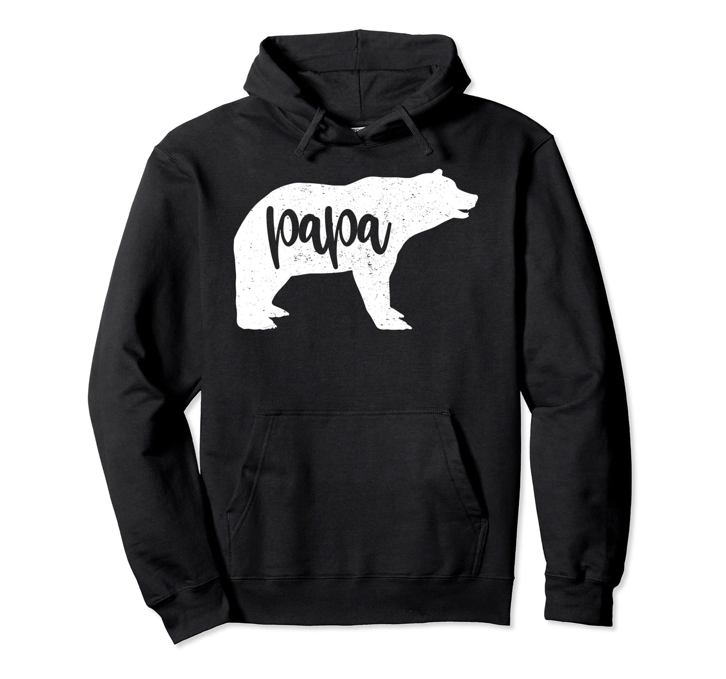 Papa Bear Funny Family Animal Dad Hoodie - Trendy Graphic Unisex - T-Shirt, Sweatshirt, Hoodie