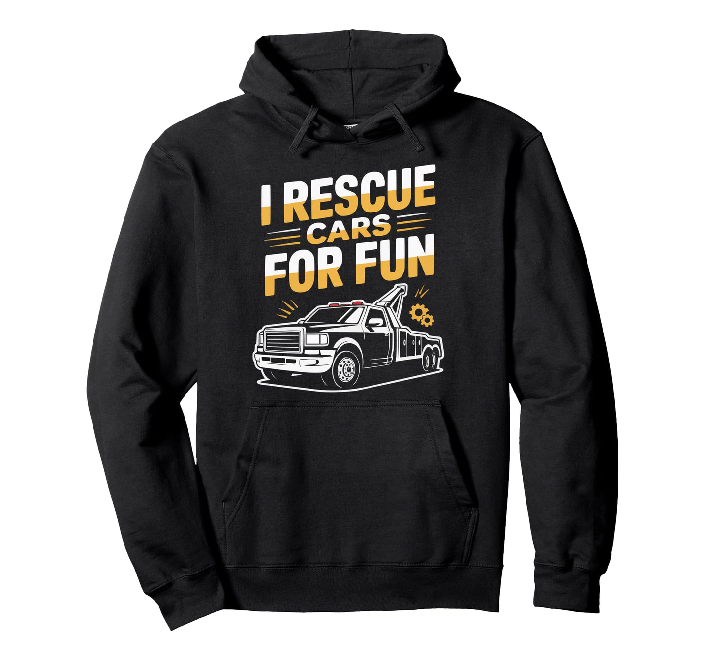 Tow Truck Driver Recovery Vehicle Hoodie - Casual Everyday Wear for Adults - T-Shirt, Sweatshirt, Hoodie