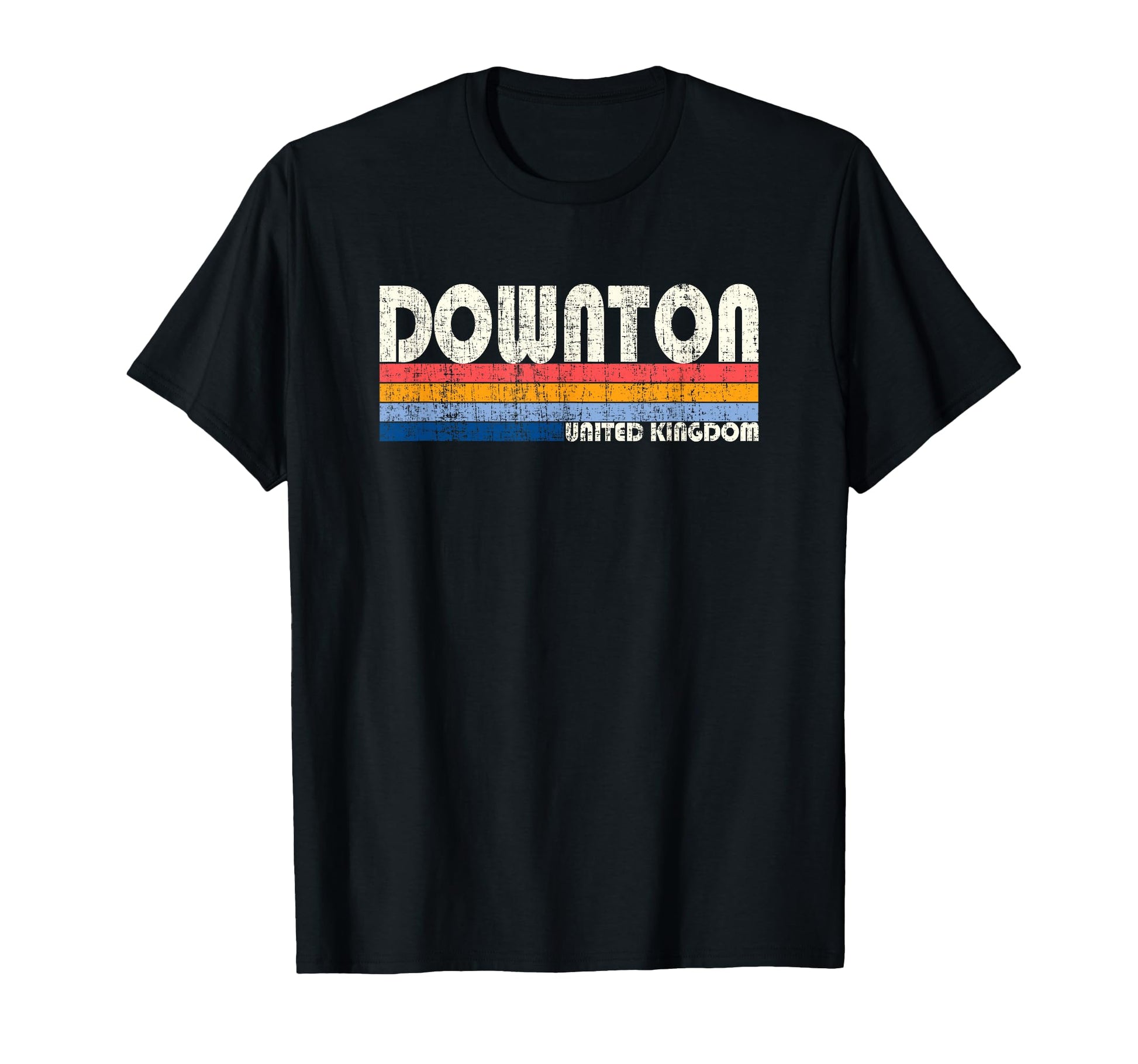 70S 80S Downton United Kingdom T-Shirt - Casual Everyday Wear Unisex - T-Shirt, Sweatshirt, Hoodie