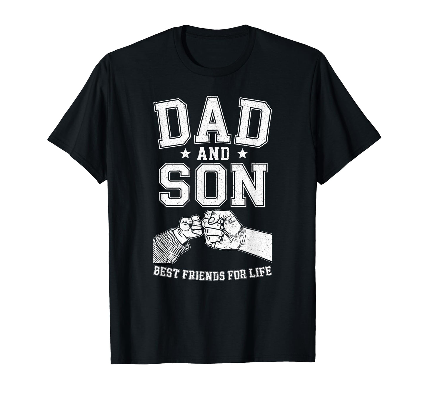 Dad And Son Best Friends Life Matching T-Shirt - Aesthetic Graphic Unisex - T-Shirt, Sweatshirt, Hoodie