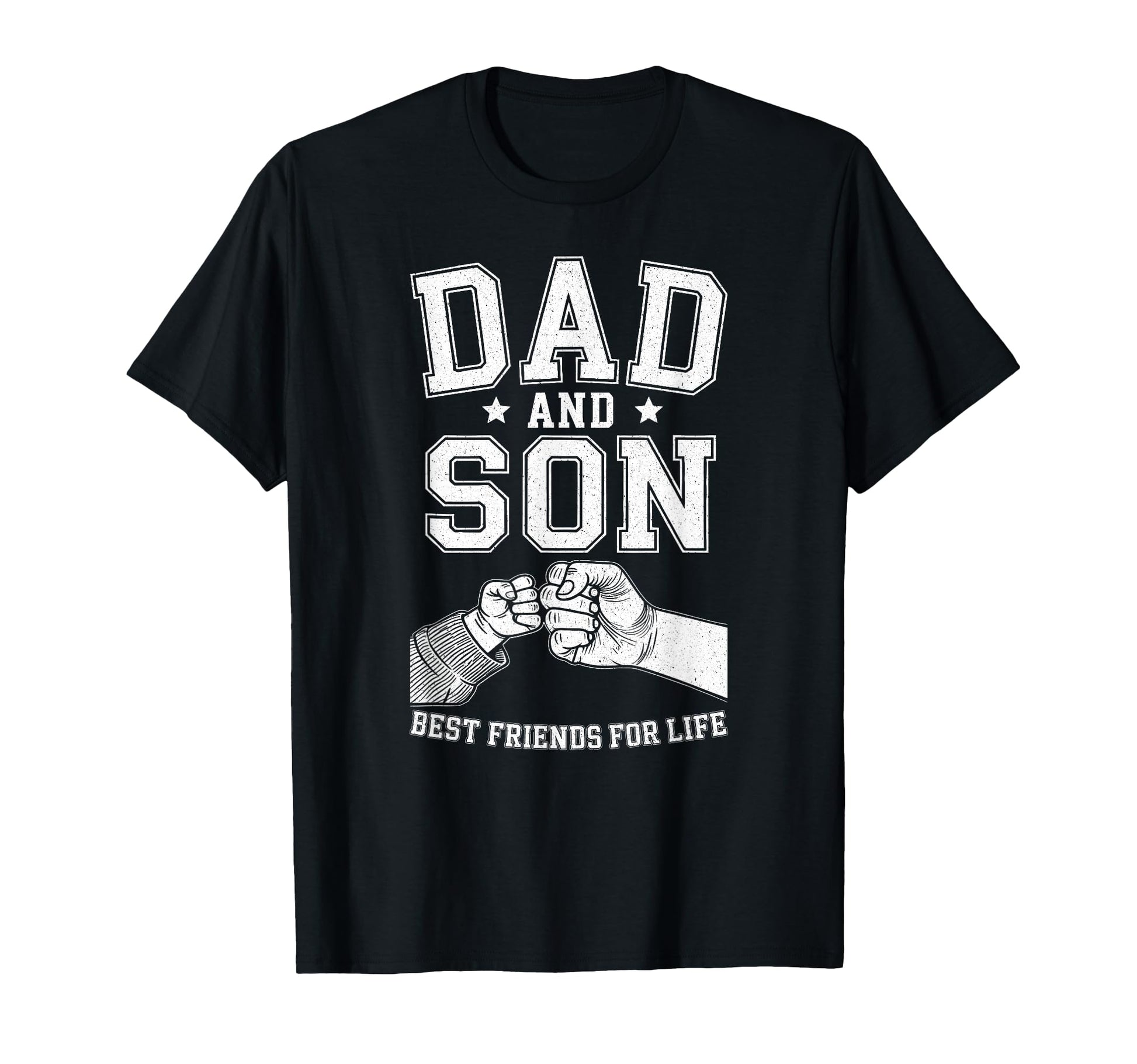 Dad And Son Best Friends Life Matching T-Shirt - Aesthetic Graphic Unisex - T-Shirt, Sweatshirt, Hoodie