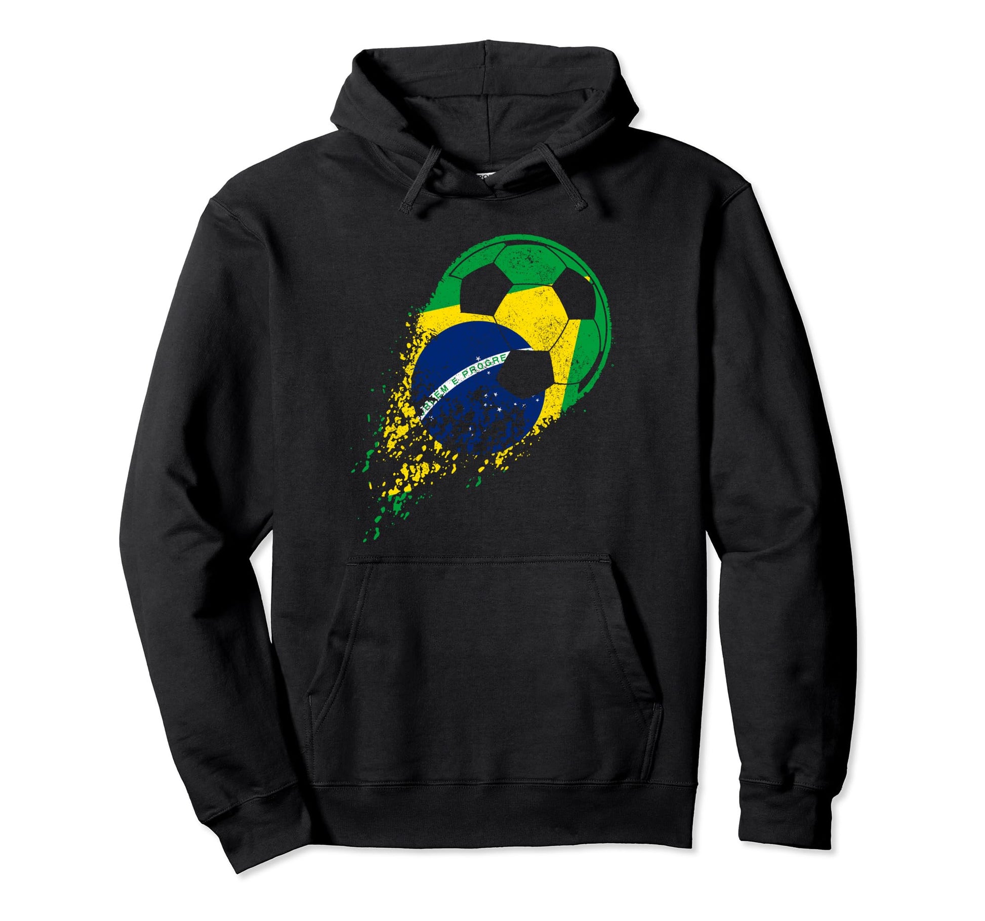 Brasil Soccer Brazil Brasilian Hoodie - Casual Everyday Wear for Adults - T-Shirt, Sweatshirt, Hoodie