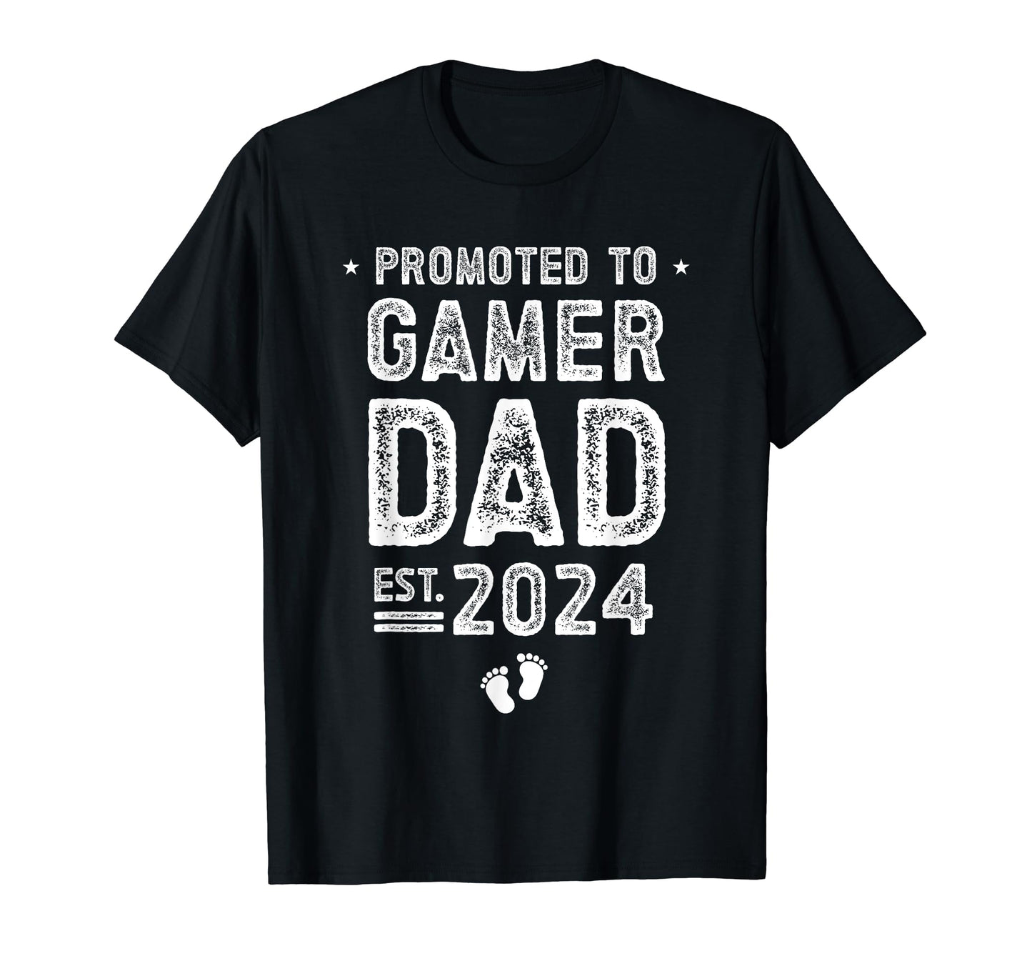 Promoted To Dad Gamer 2024 Soon To Be T-Shirt - Graphic Print Men Women - T-Shirt, Sweatshirt, Hoodie