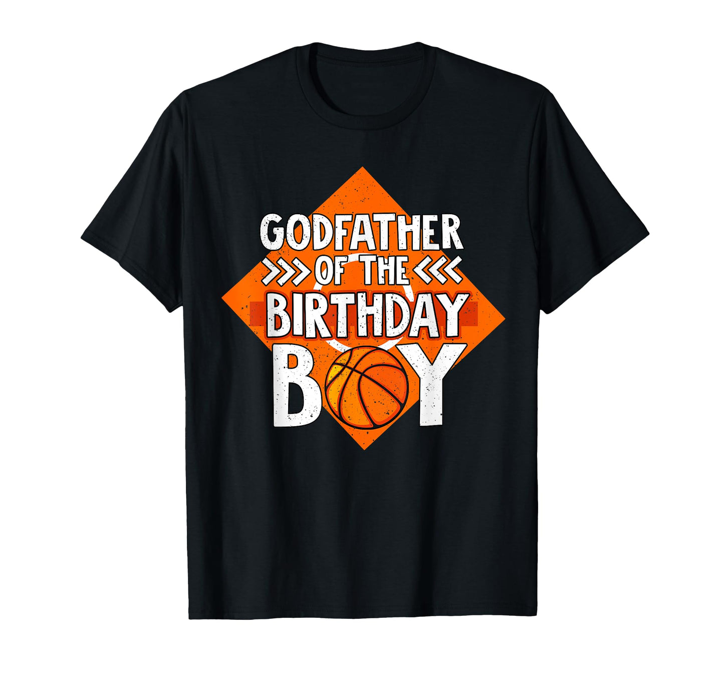 Godfather Birthday Basketball Dad Father T-Shirt - Graphic Print Unisex - T-Shirt, Sweatshirt, Hoodie