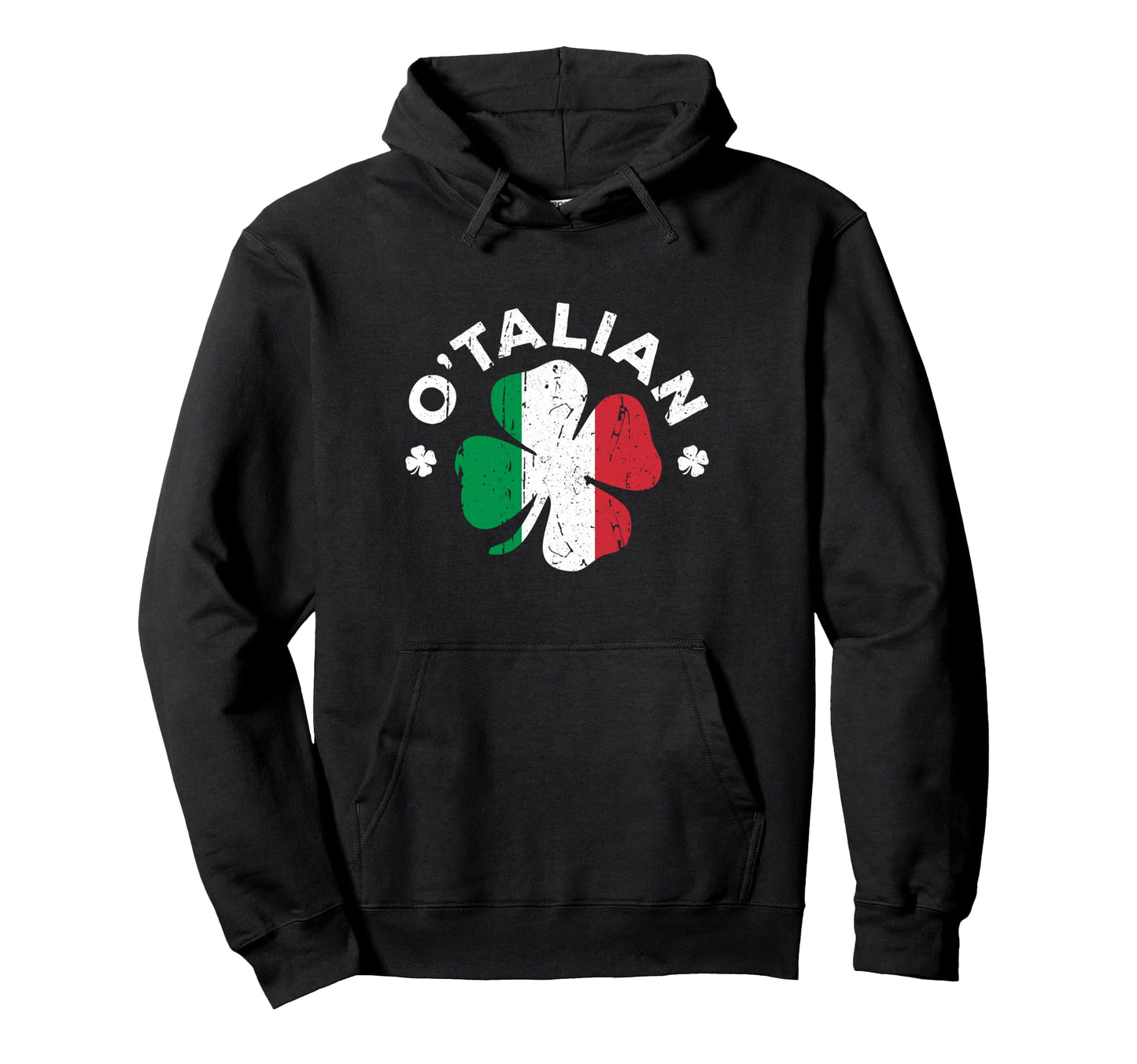Otalian Italian Flag St Patricks Day Hoodie - Streetwear Style Unisex - T-Shirt, Sweatshirt, Hoodie