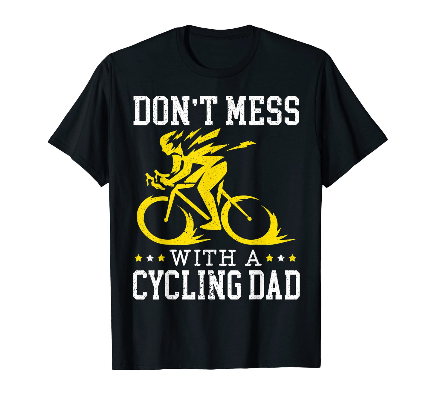 Mens Mountain Bike Cycling Dad Biking T-Shirt - Unique Graphic Unisex - T-Shirt, Sweatshirt, Hoodie