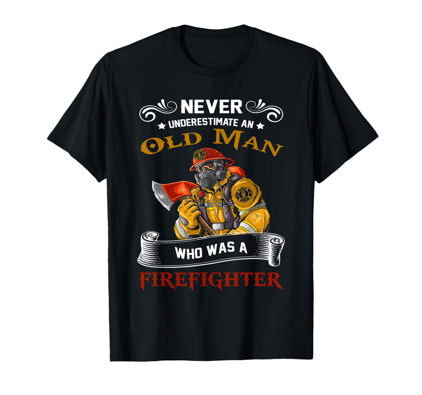 Never Underestimate Old Who Loves T-Shirt - Custom Art Print for Adults - T-Shirt, Sweatshirt, Hoodie