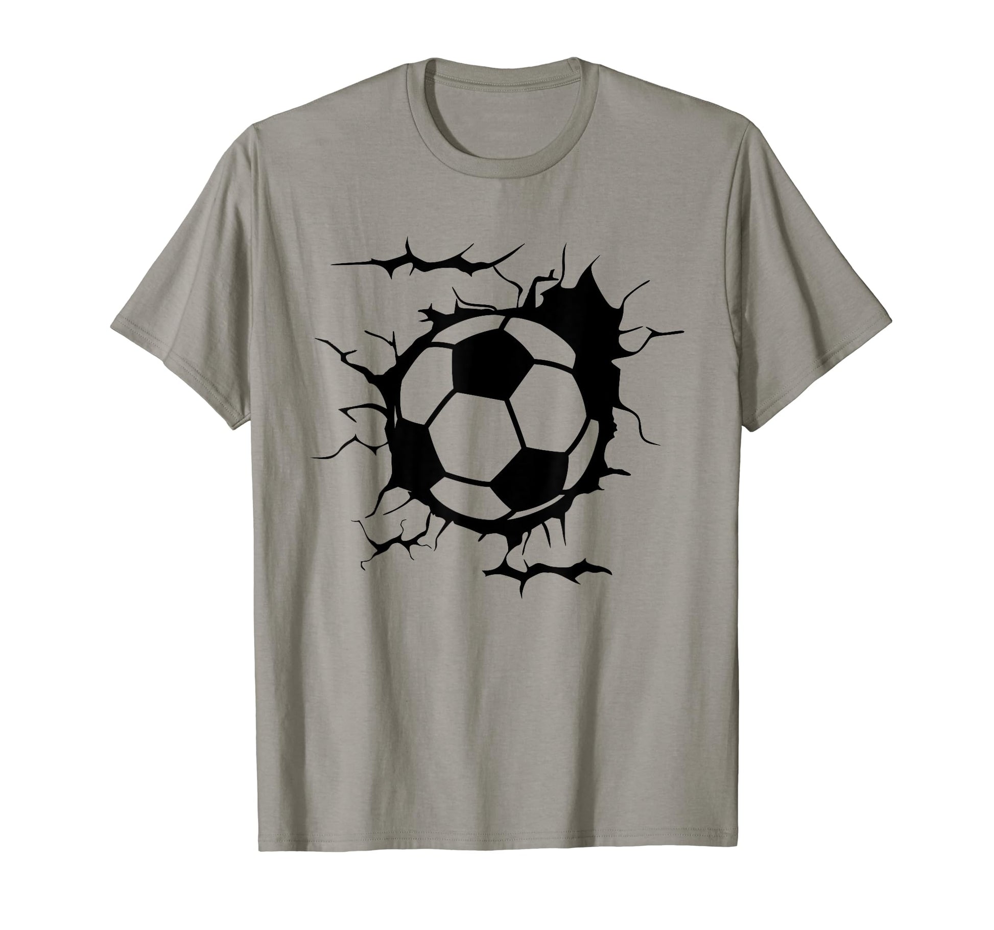 Funny Soccer Ball Soccer Players Lovers T-Shirt - Streetwear Style Unisex - T-Shirt, Sweatshirt, Hoodie