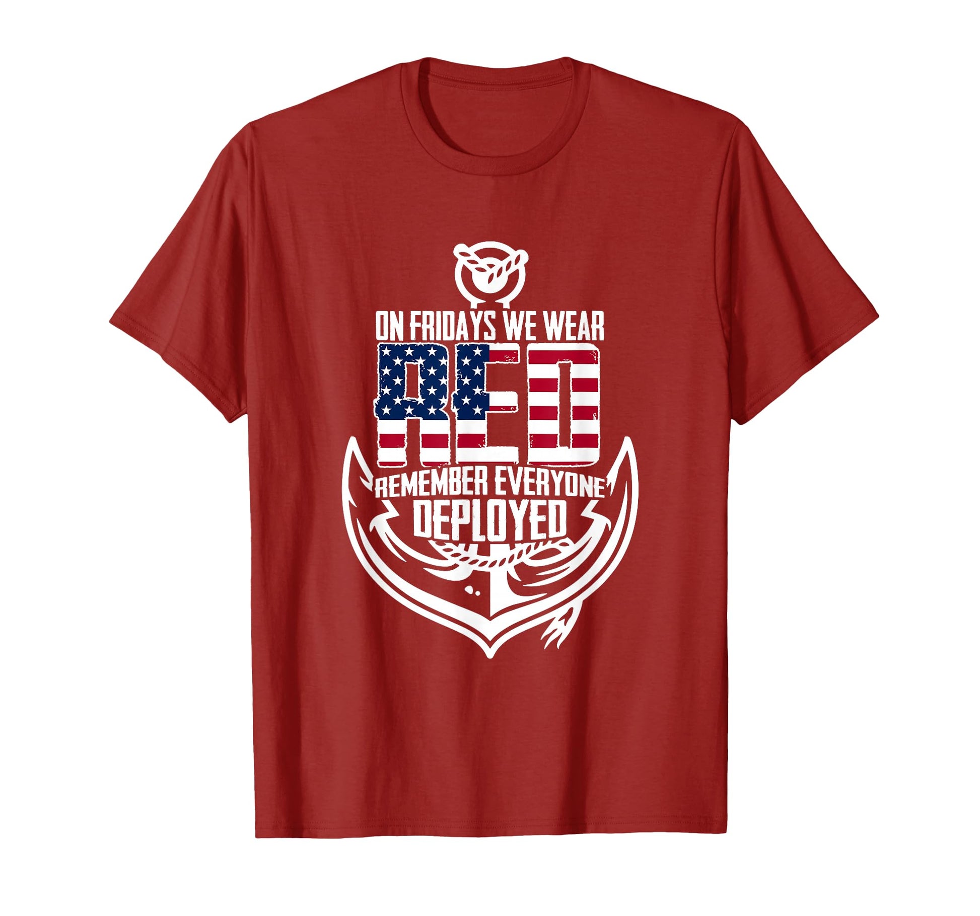 Fridays We Wear Red Remember Everyone T-Shirt - Novelty Apparel Unisex - T-Shirt, Sweatshirt, Hoodie