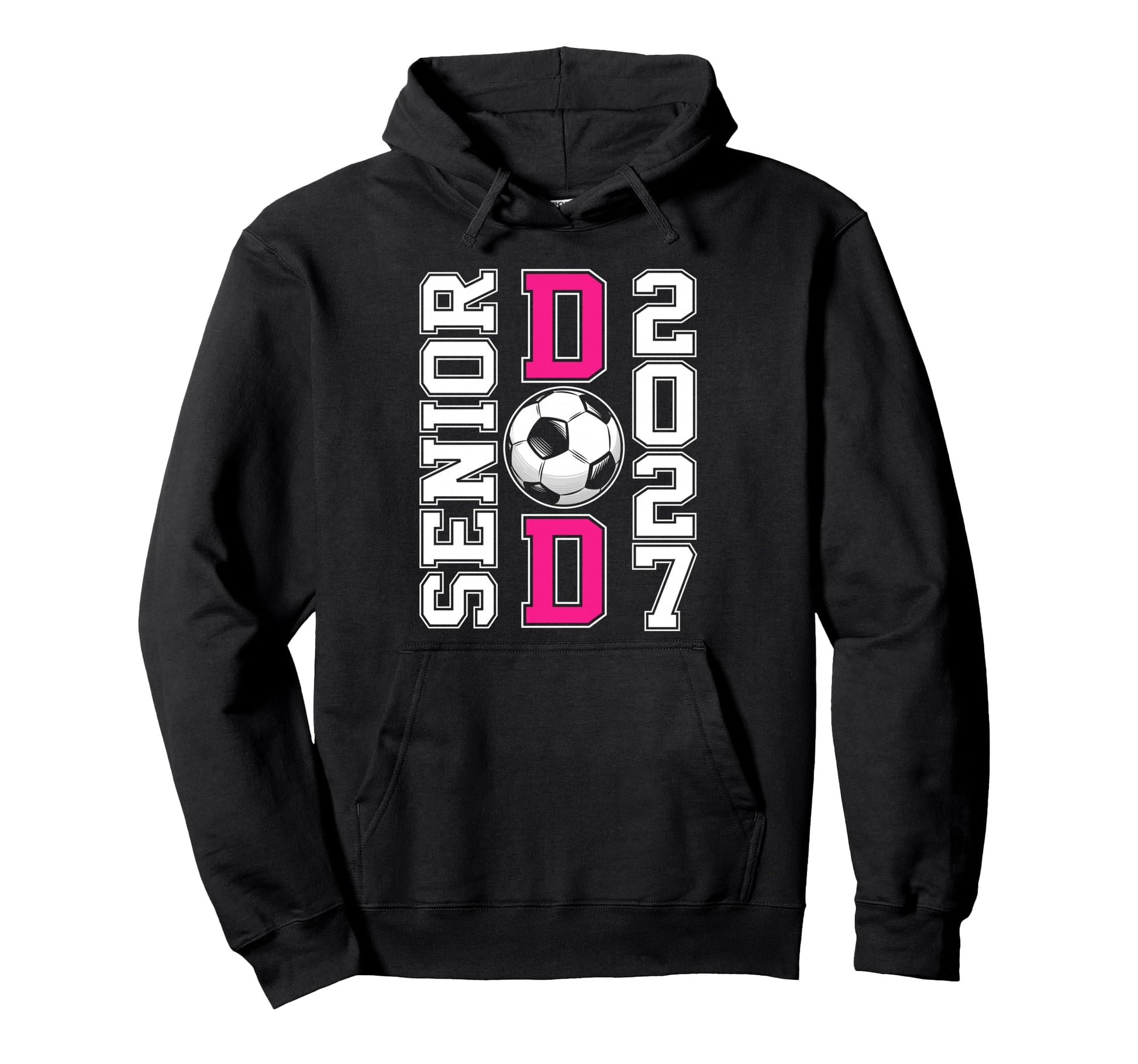 Soccer Senior Dad 2027 Graduation Graduate Hoodie - Custom Art Print Unisex - T-Shirt, Sweatshirt, Hoodie