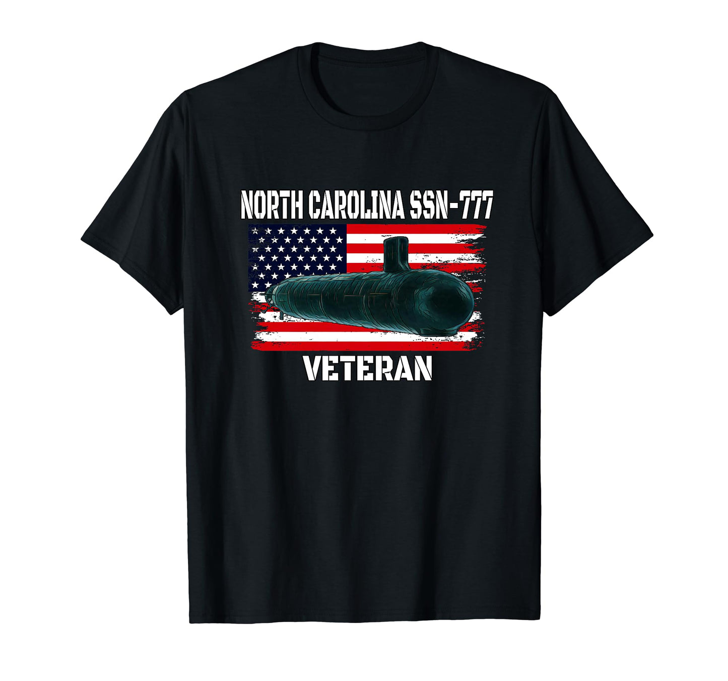 Submarine Uss North Carolina Ssn T-Shirt - Fun Novelty Design Men Women - T-Shirt, Sweatshirt, Hoodie