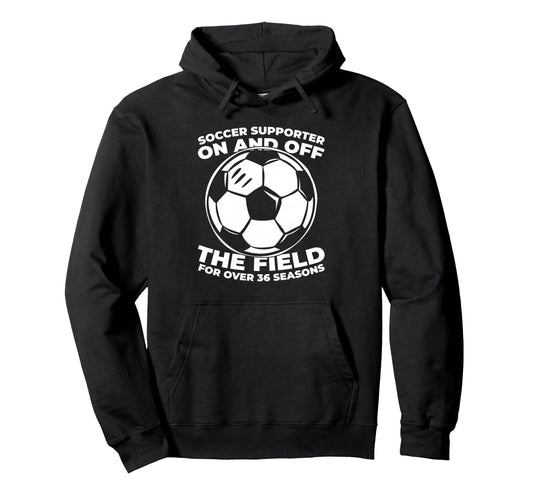 36Th Birthday Player Team Sports Hoodie - Custom Art Print for Adults - T-Shirt, Sweatshirt, Hoodie