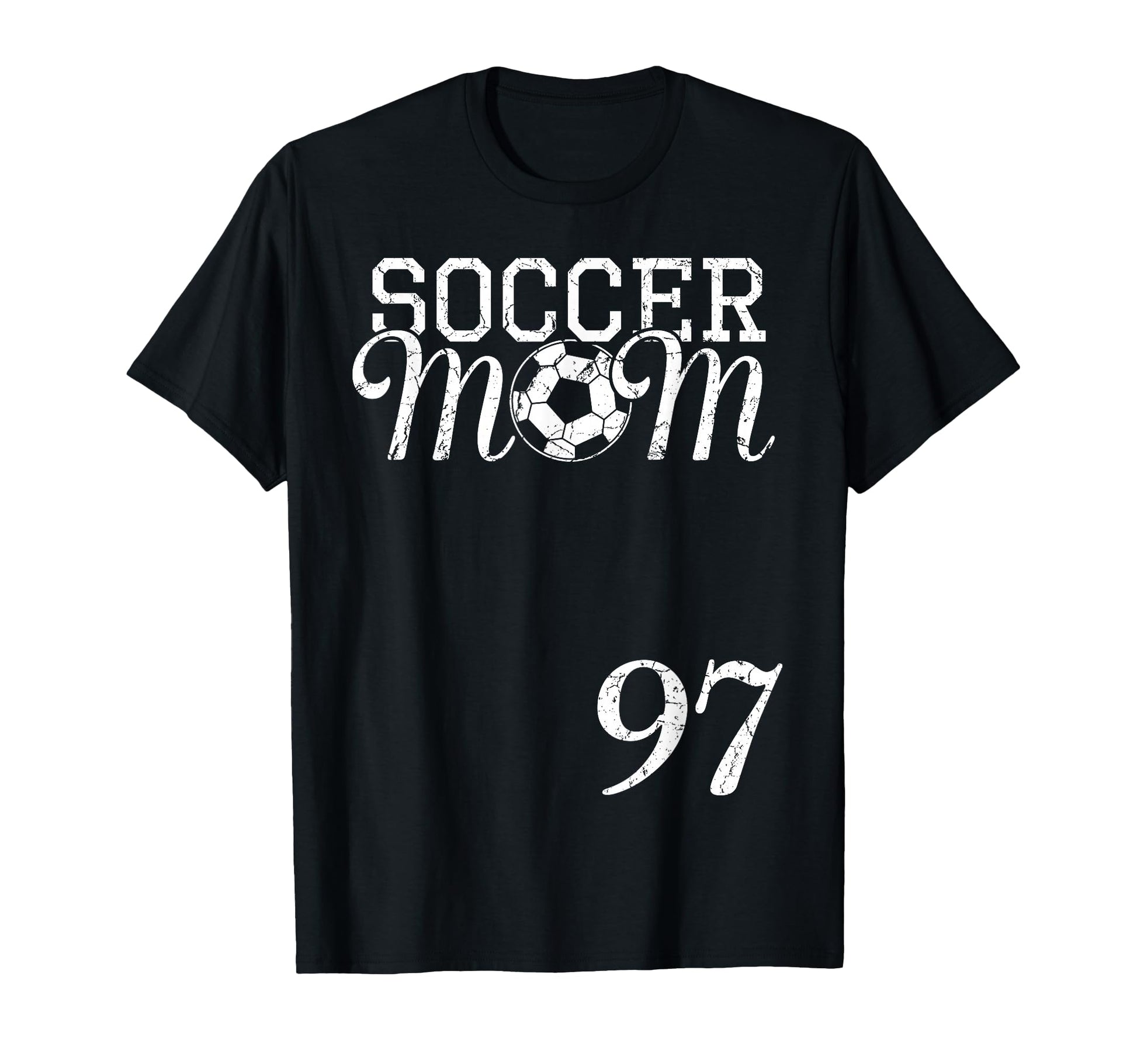Soccer Mom Jersey Number 97 T-Shirt - Casual Everyday Wear Men Women - T-Shirt, Sweatshirt, Hoodie