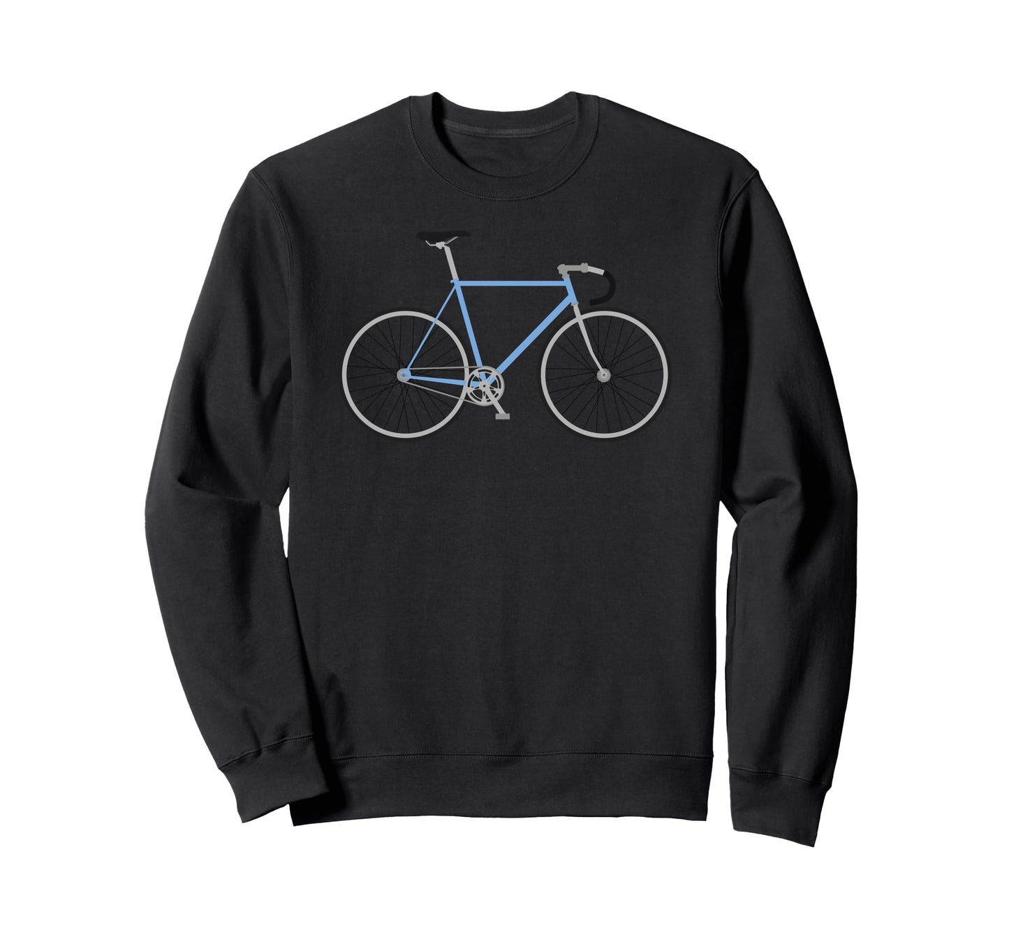 Fixed Gear Bike Track Single Speed Sweatshirt - Graphic Print Unisex - T-Shirt, Sweatshirt, Hoodie