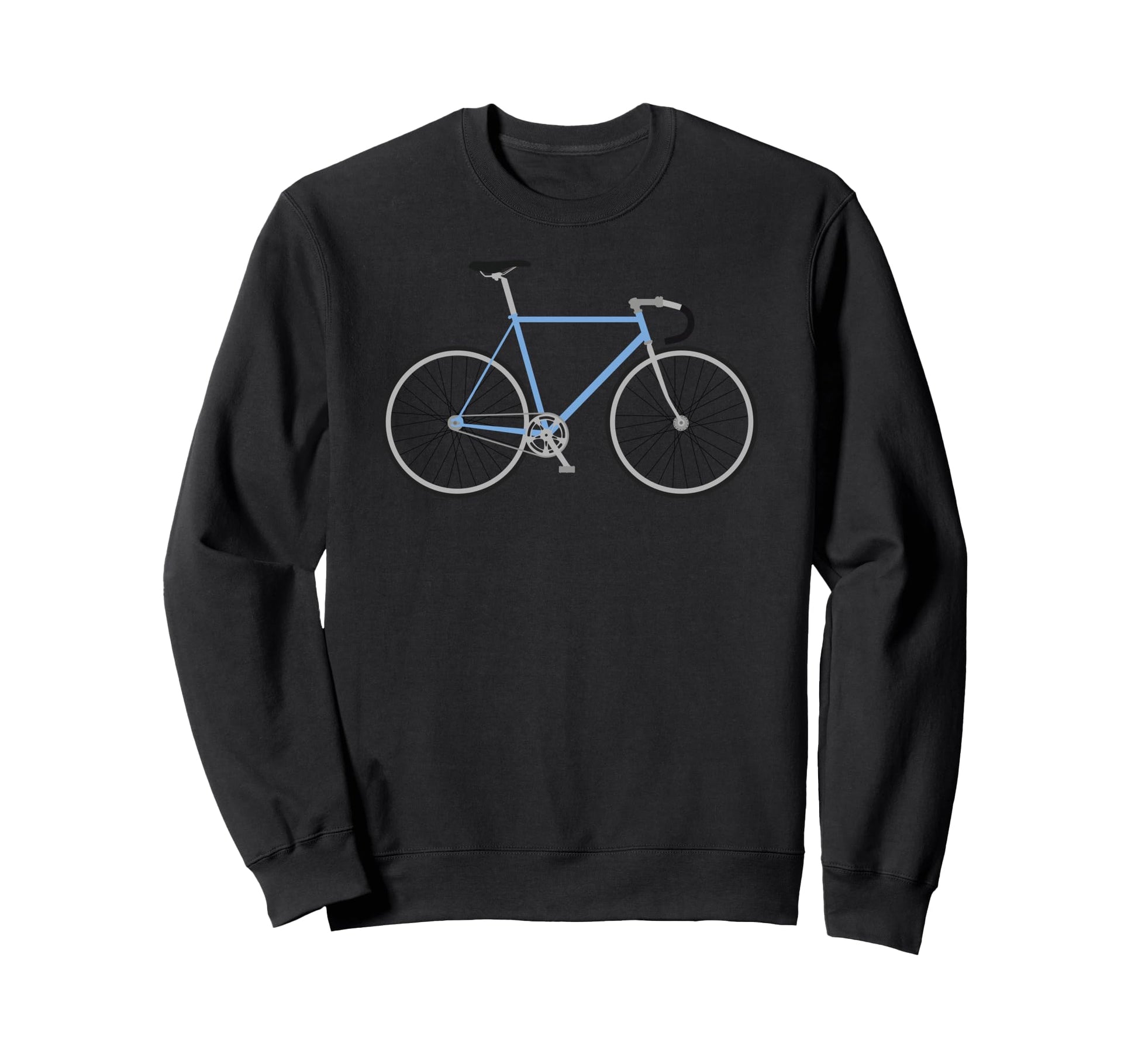 Fixed Gear Bike Track Single Speed Sweatshirt - Graphic Print Unisex - T-Shirt, Sweatshirt, Hoodie