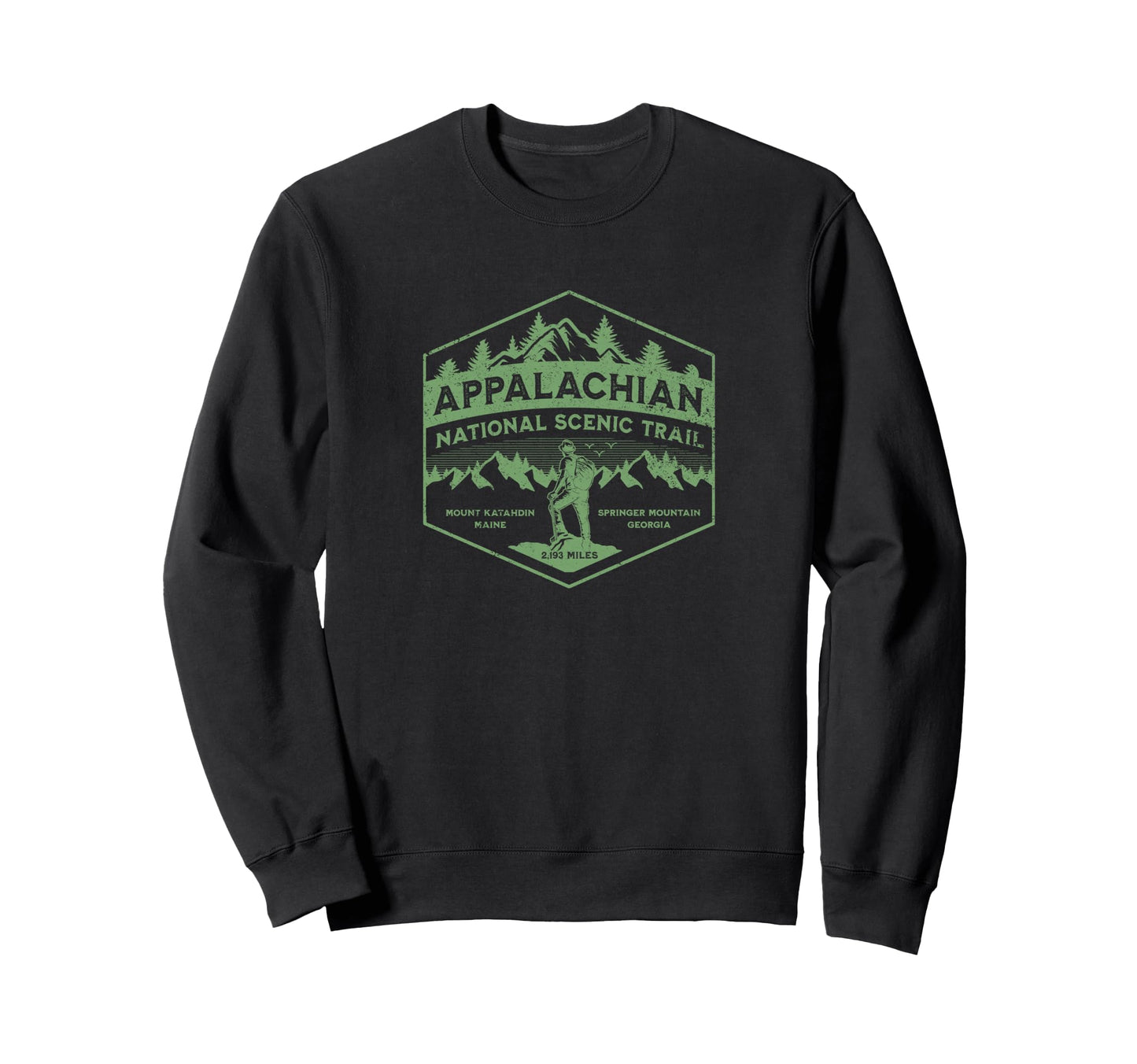 Appalachian National Scenic Sweatshirt - Fun Novelty Design for Adults - T-Shirt, Sweatshirt, Hoodie