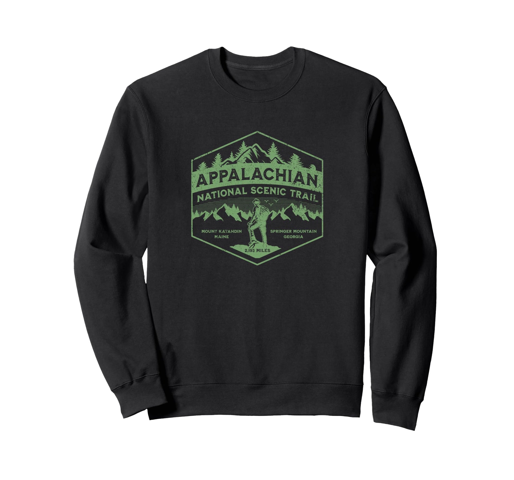 Appalachian National Scenic Sweatshirt - Fun Novelty Design for Adults - T-Shirt, Sweatshirt, Hoodie